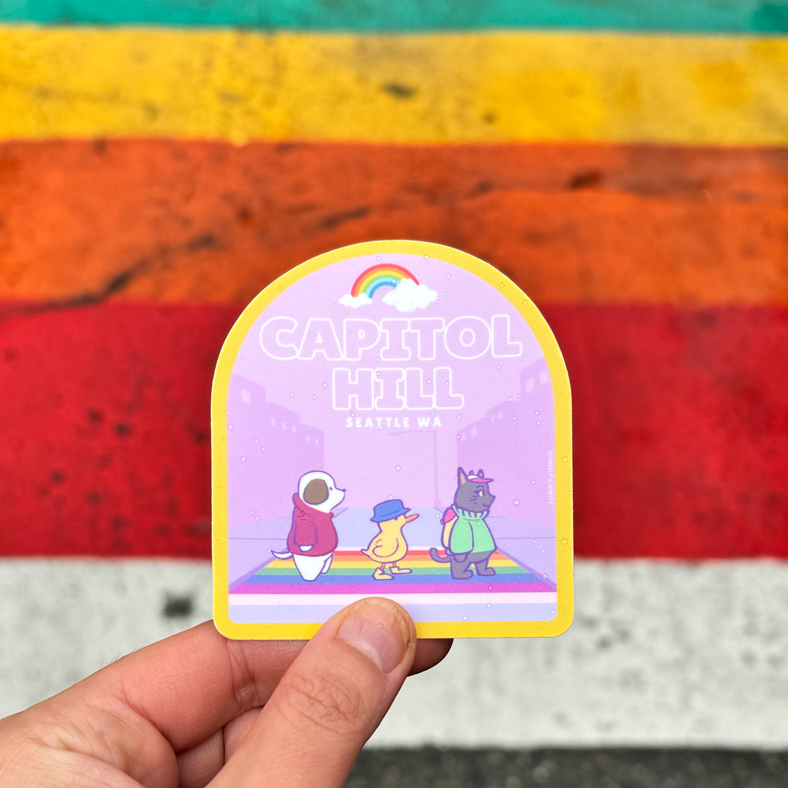 Capitol Hill Sticker