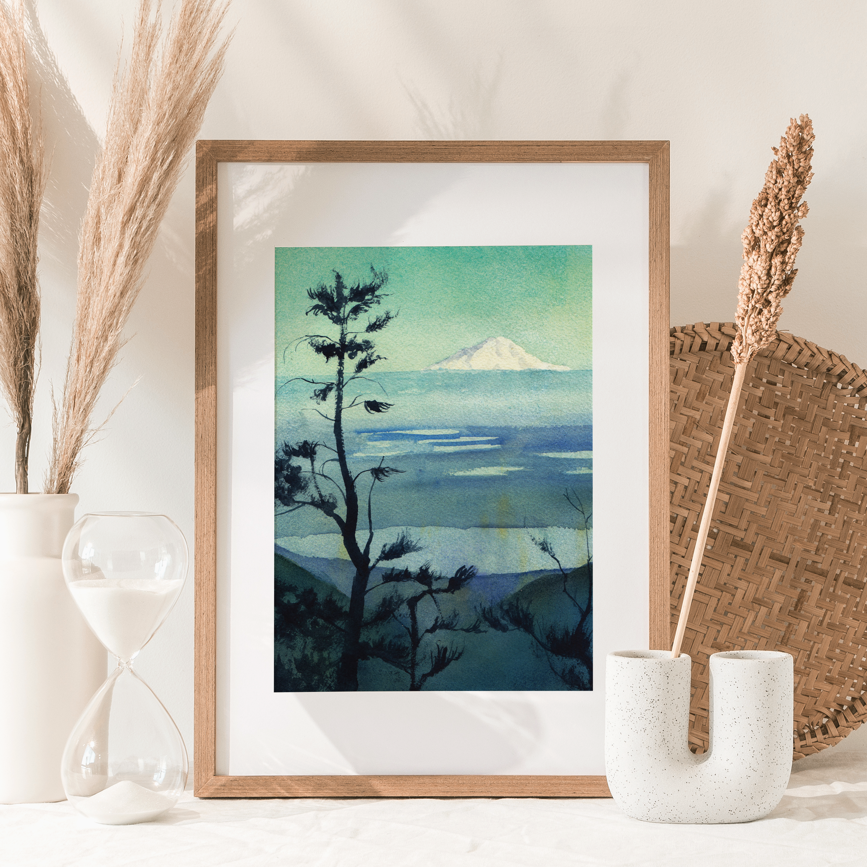 Mount Ellinor Art Print