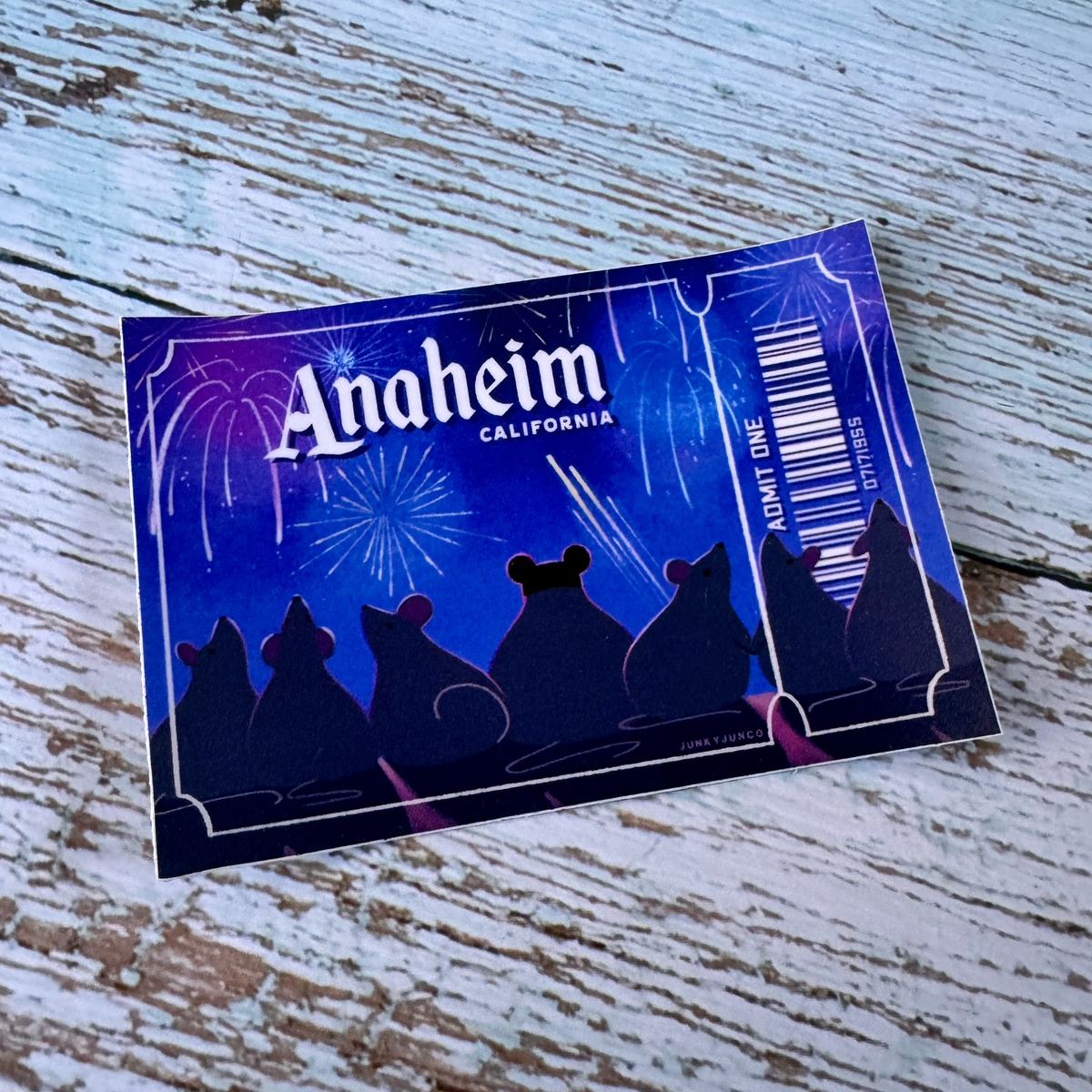 Anaheim Sticker