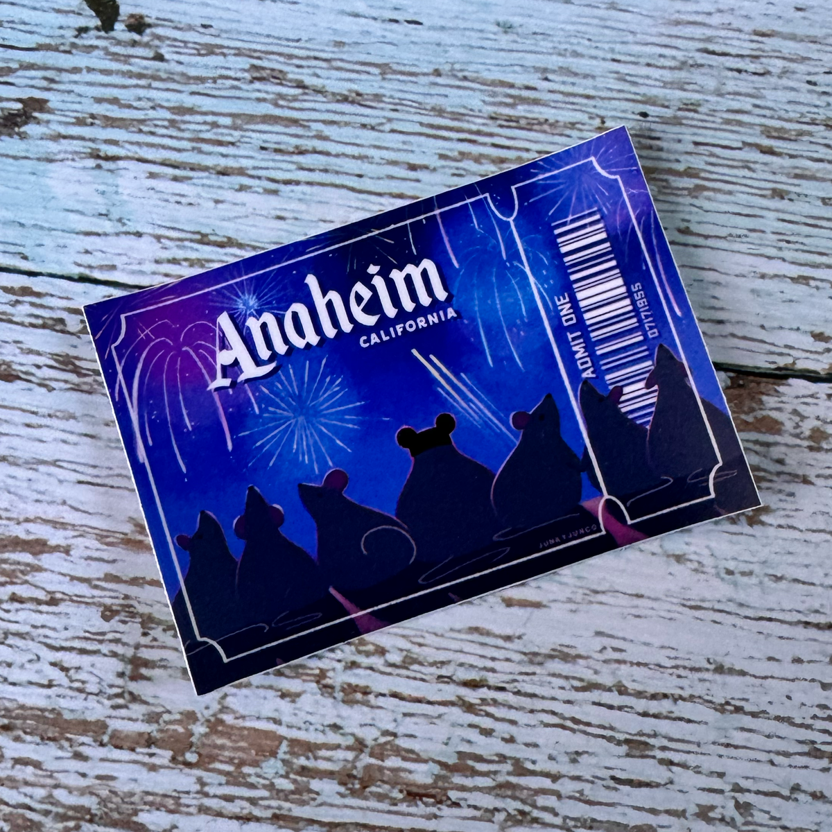 Anaheim Sticker