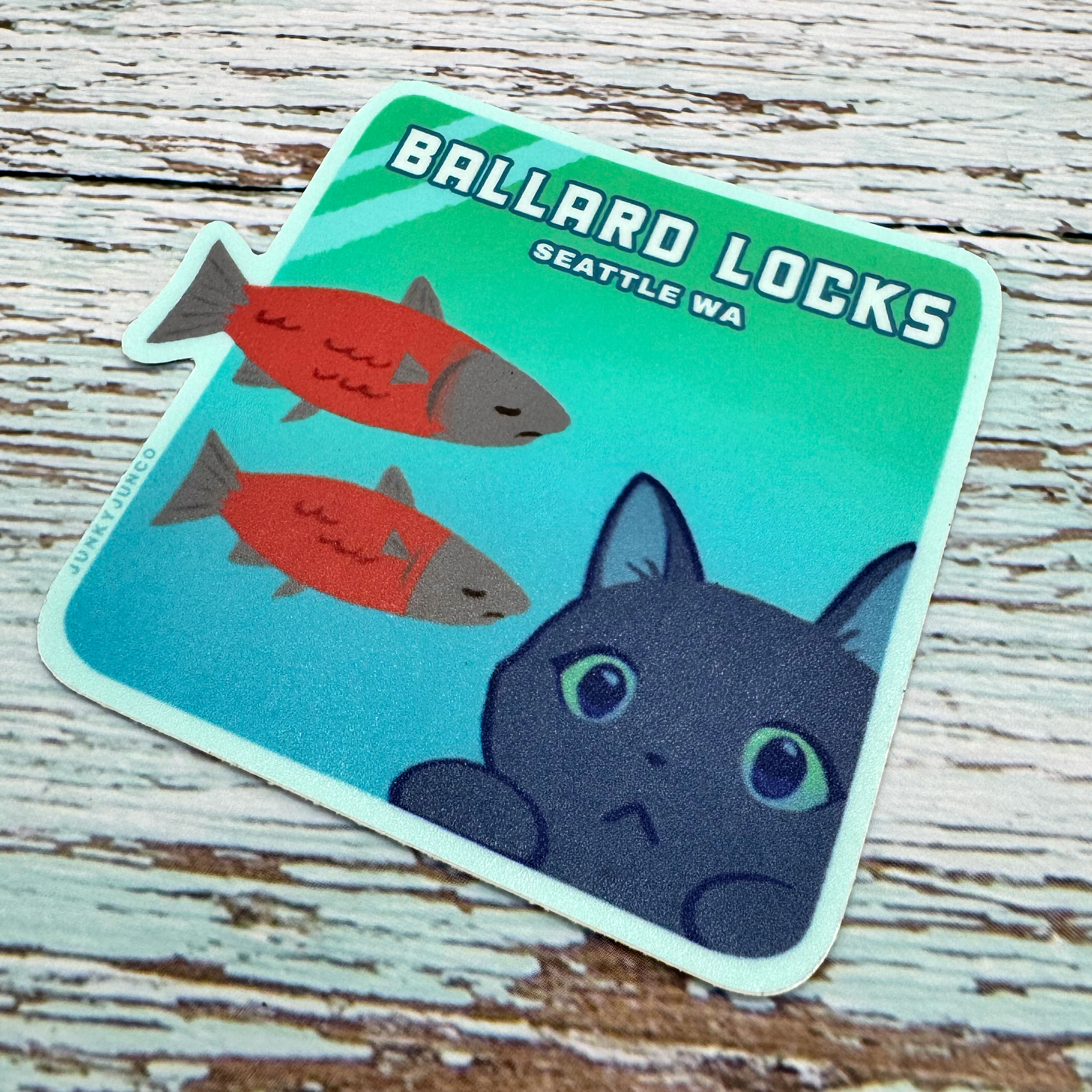 Ballard Locks Sticker