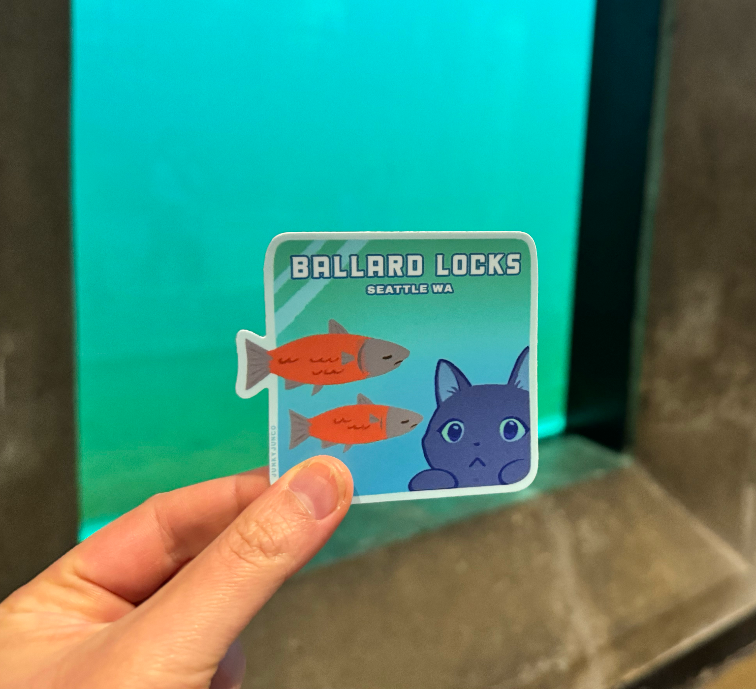 Ballard Locks Sticker