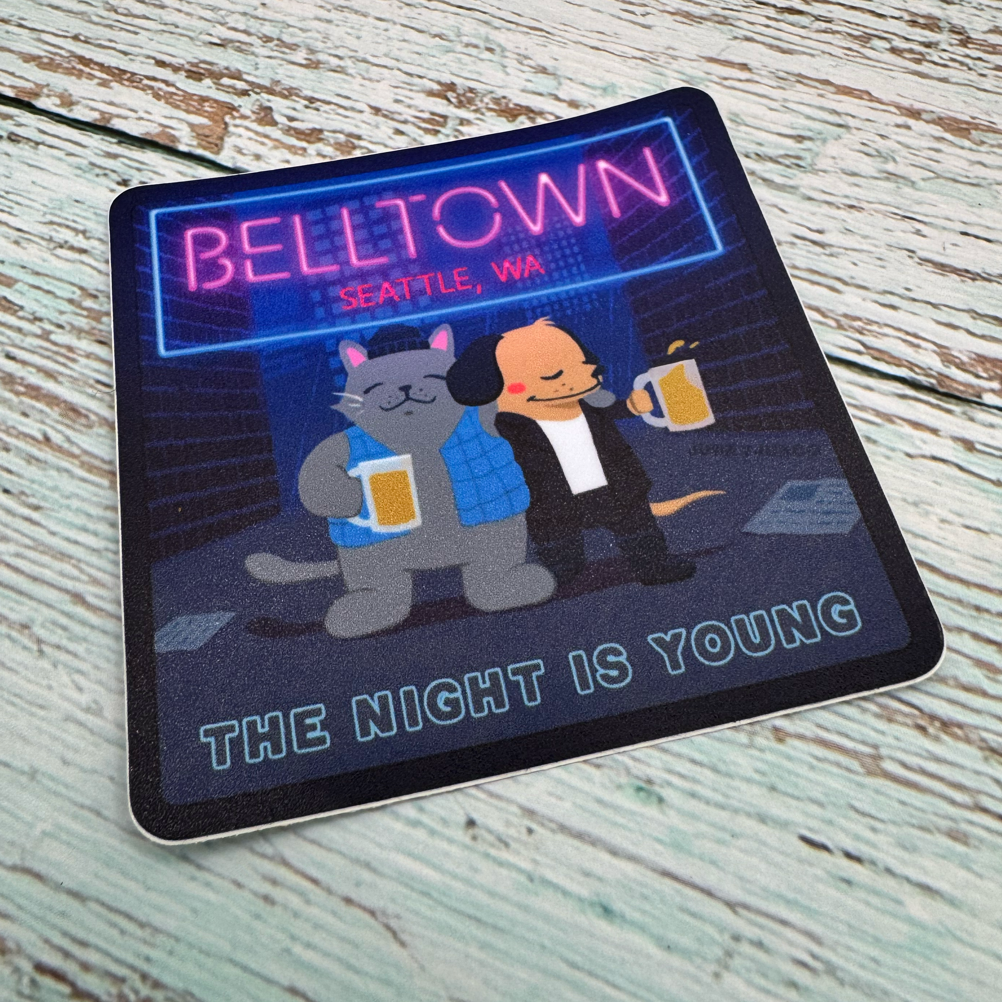 Belltown Sticker