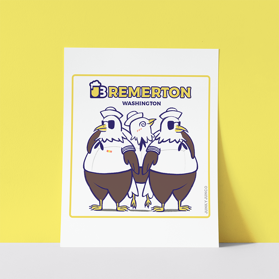 Bremerton Art Print