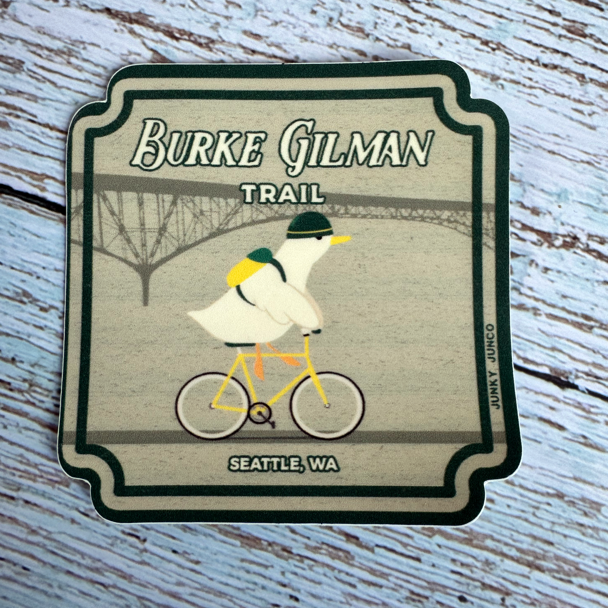 Burke Gilman Trail Sticker