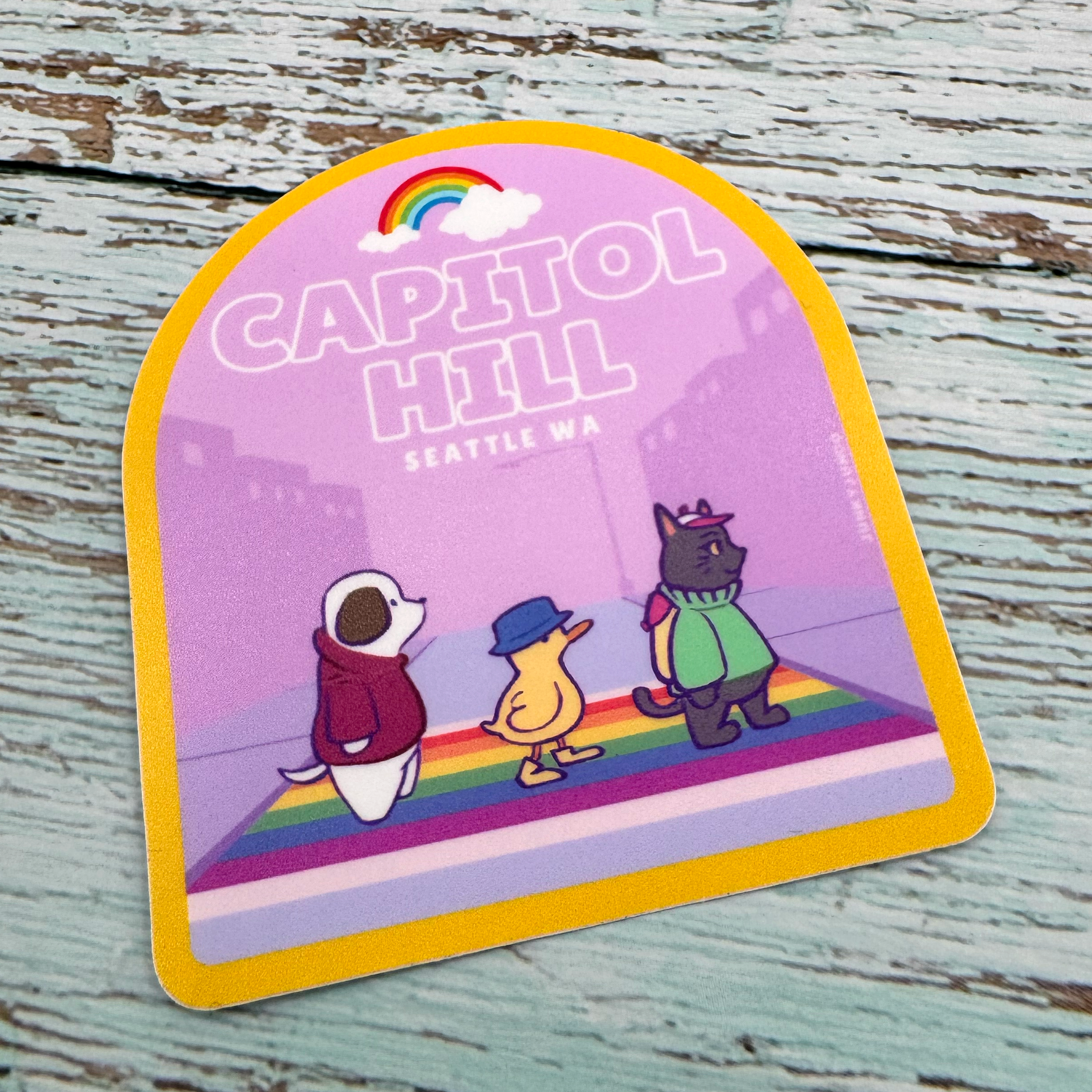 Capitol Hill Sticker