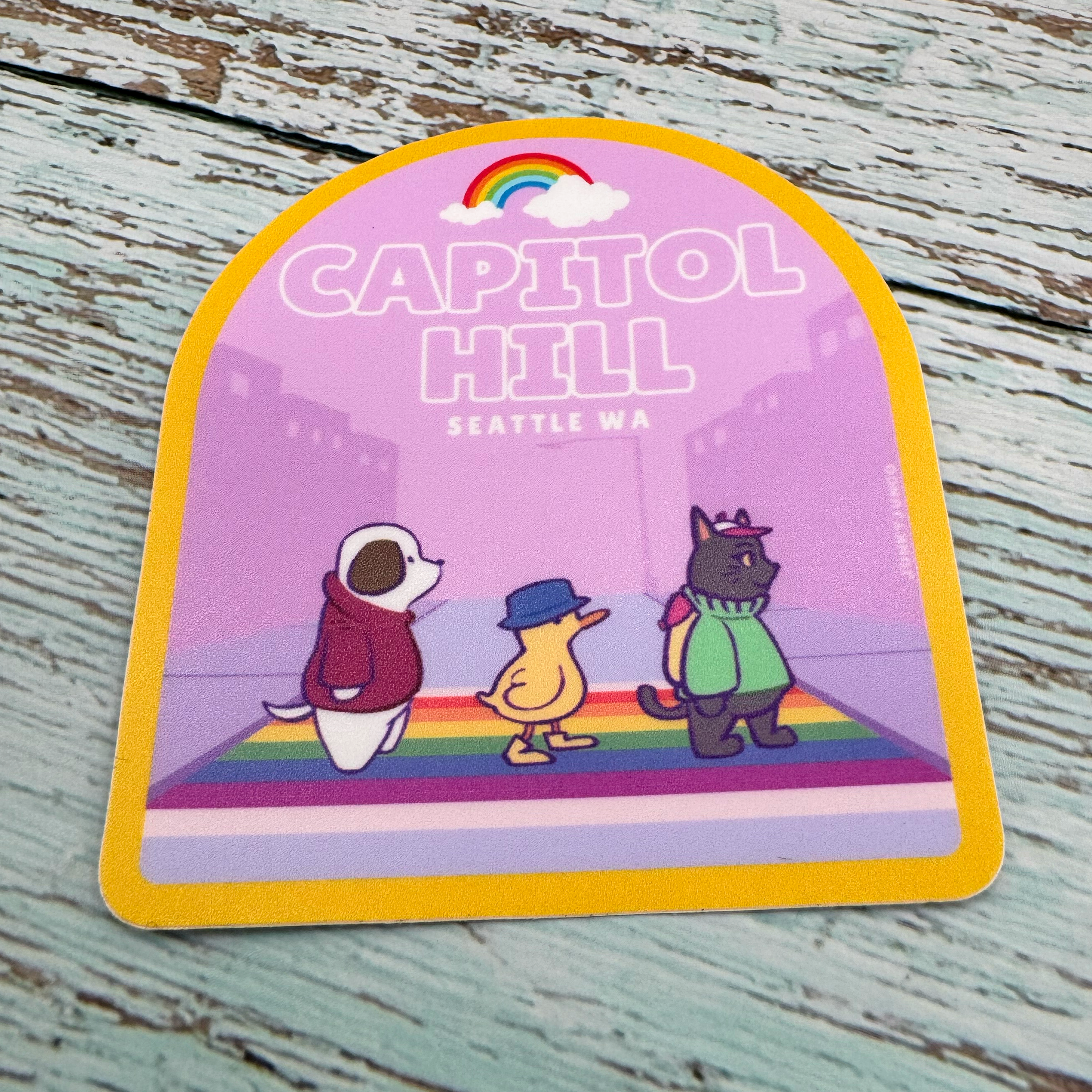 Capitol Hill Sticker