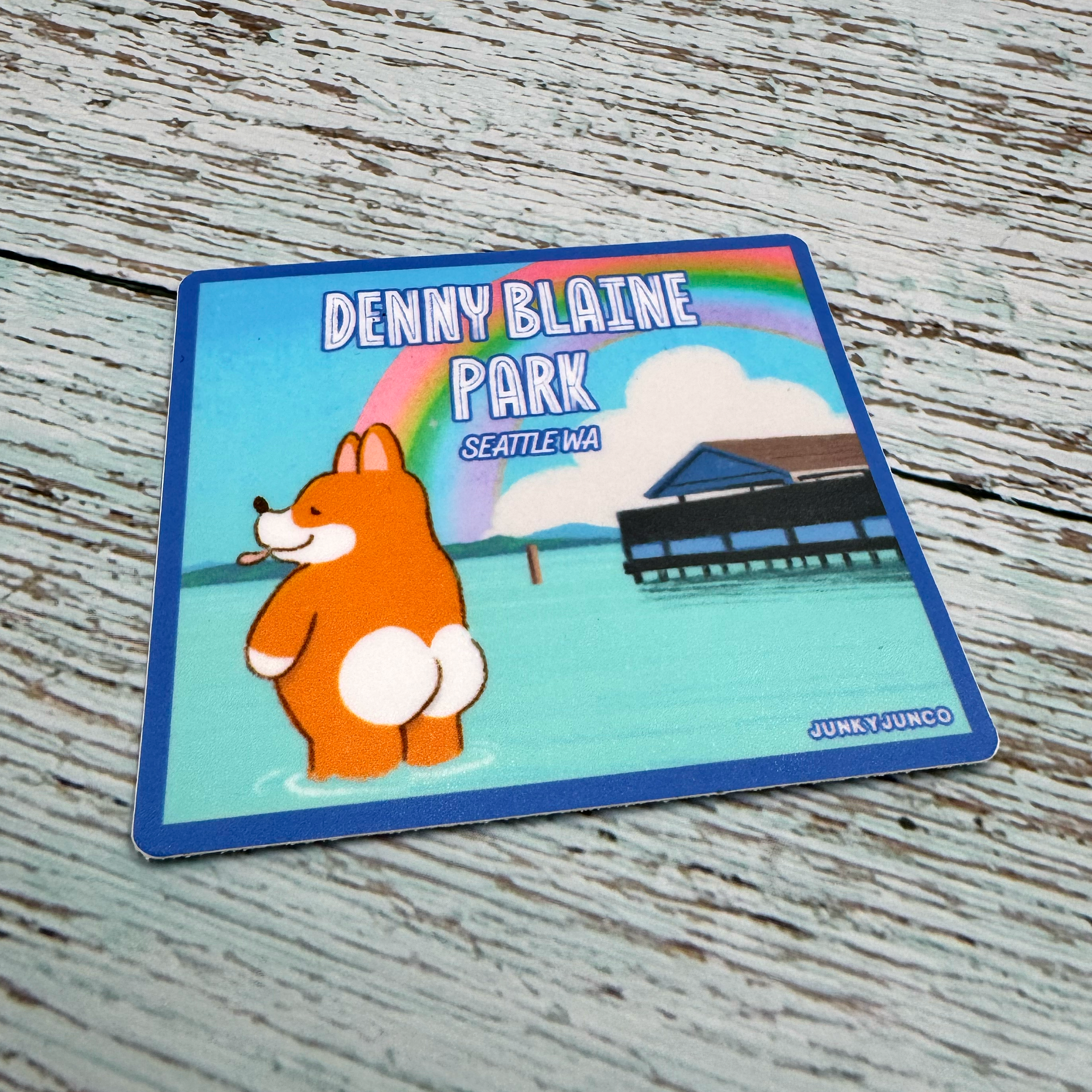 Denny Blaine Park Sticker