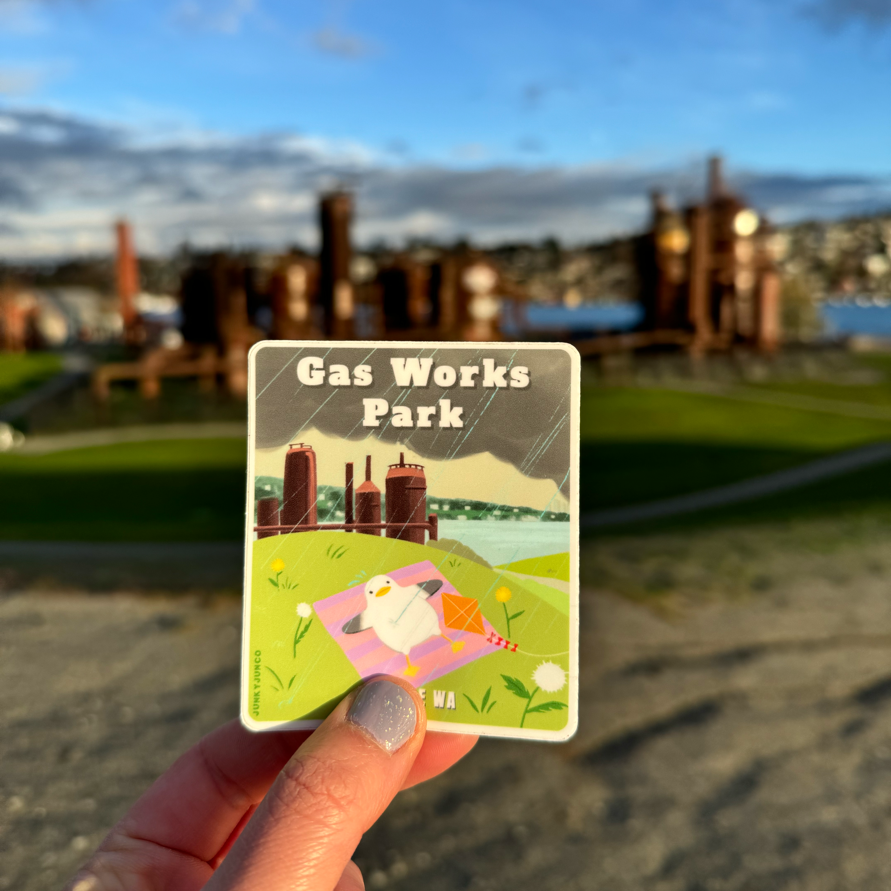 Gasworks Park Sticker