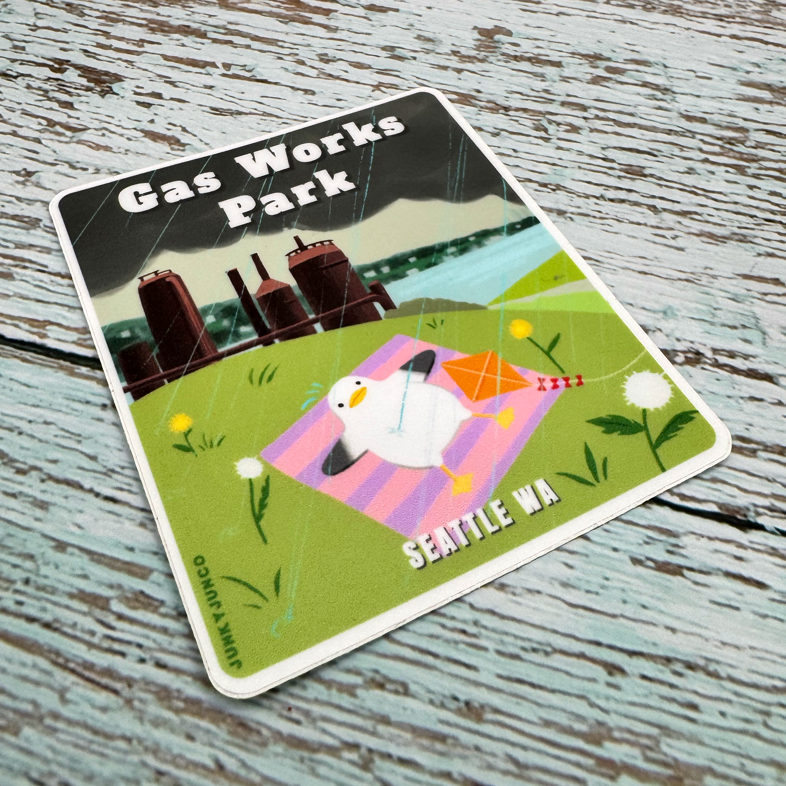 Gasworks Park Sticker