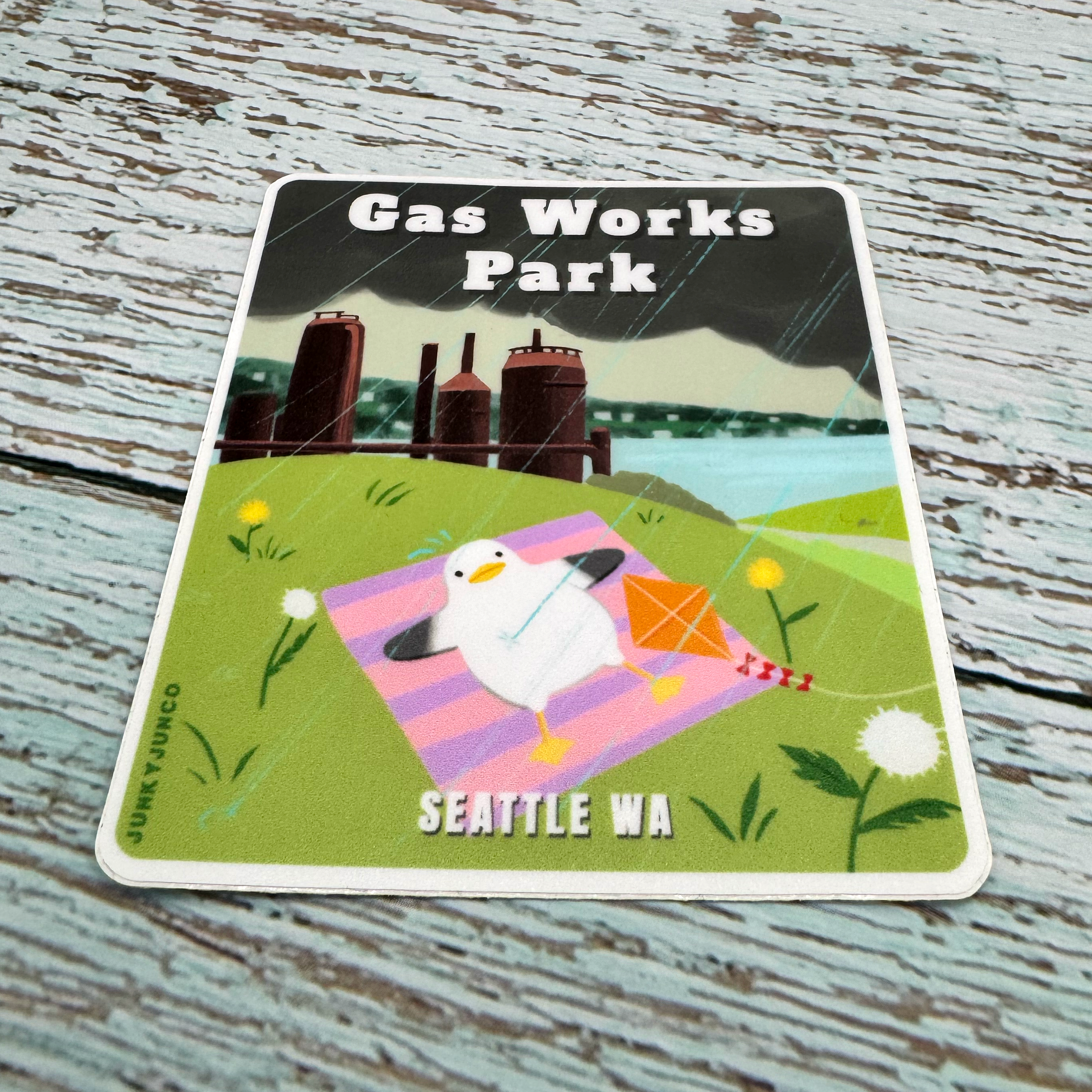 Gasworks Park Sticker