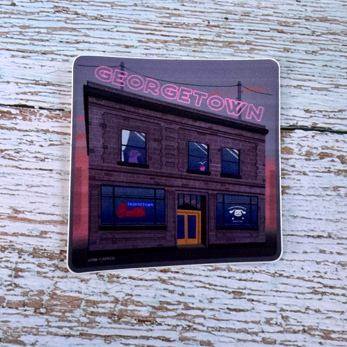 Georgetown Sticker