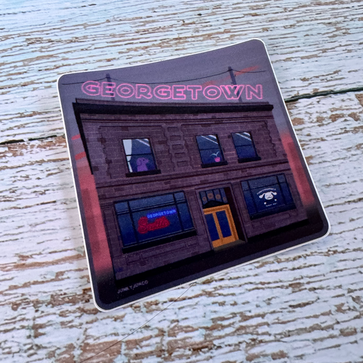 Georgetown Sticker