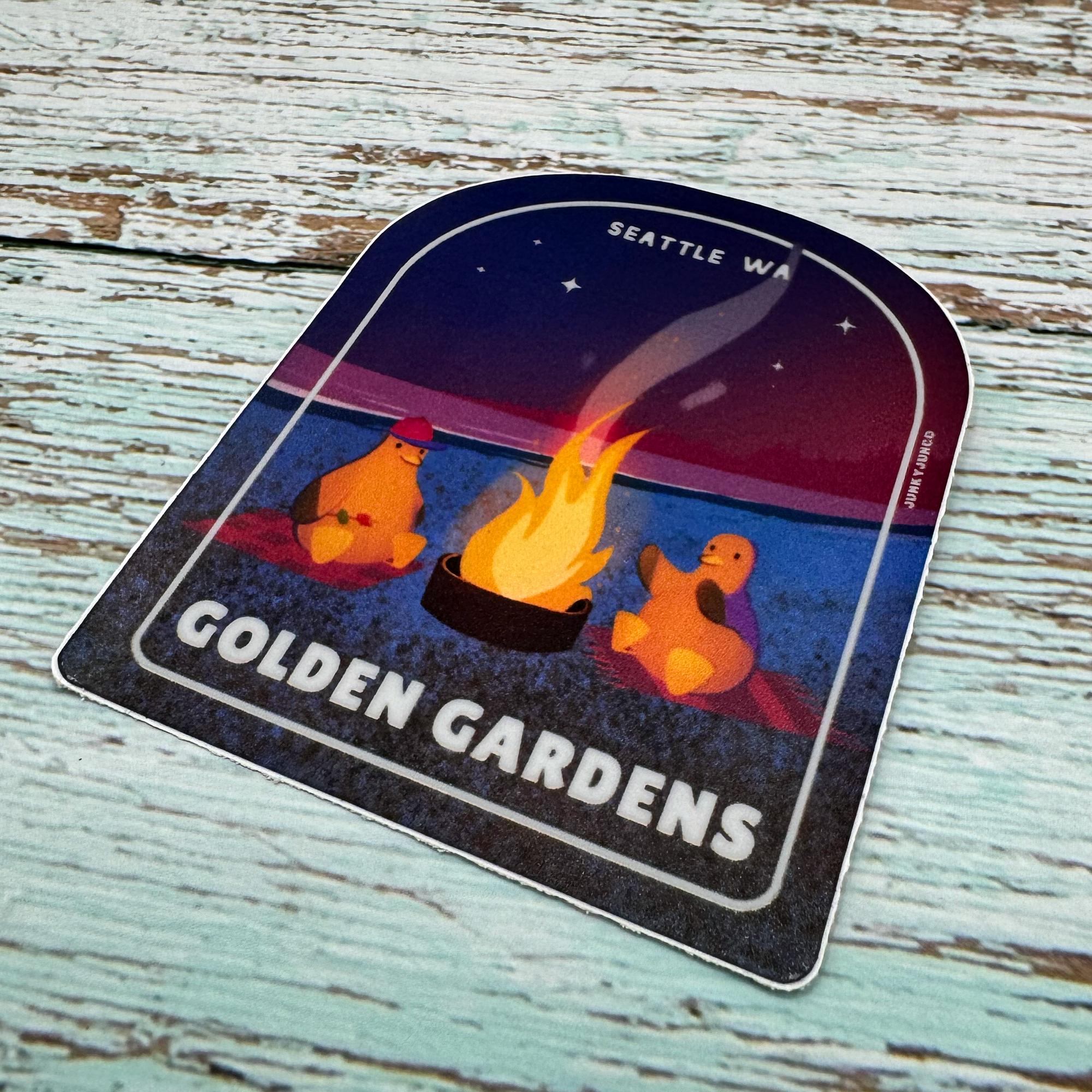 Golden Gardens Sticker