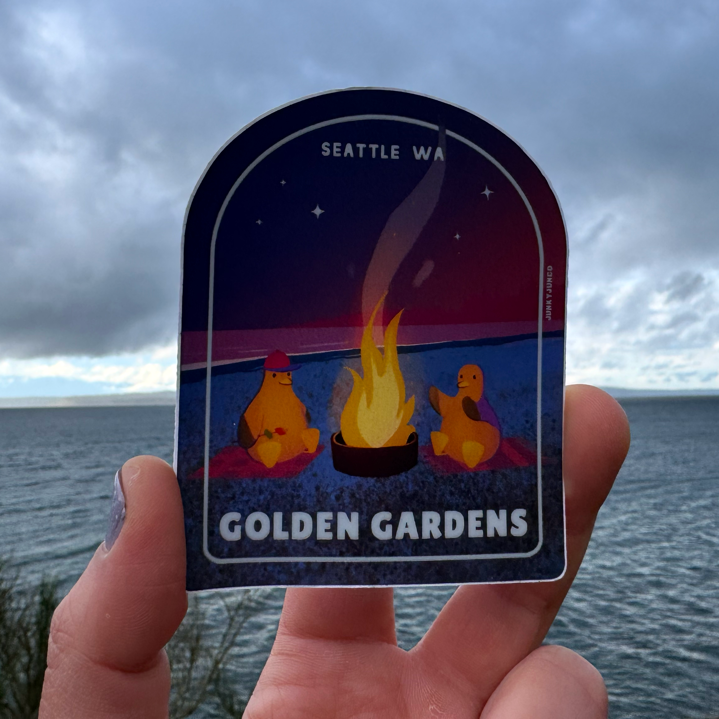 Golden Gardens Sticker