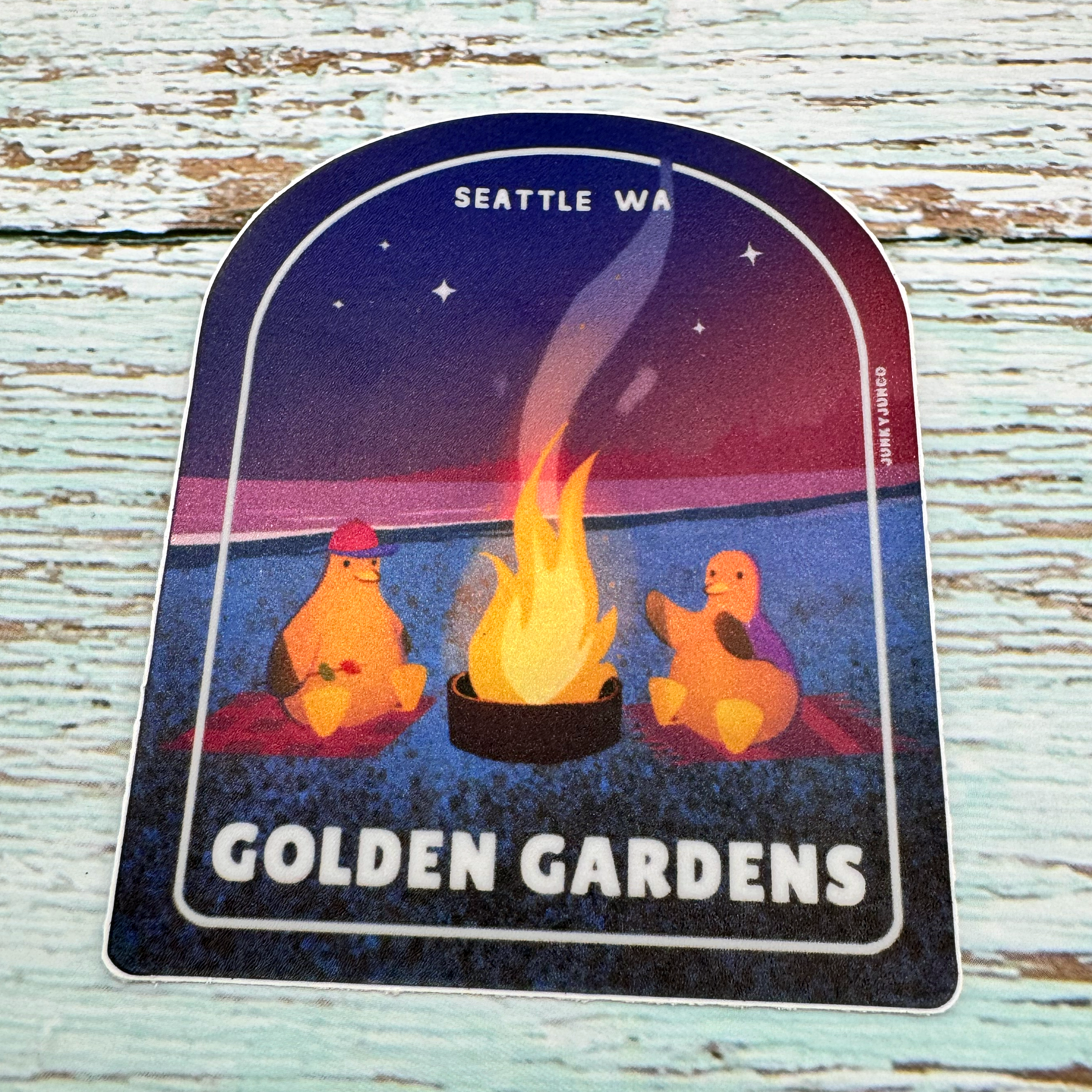 Golden Gardens Sticker
