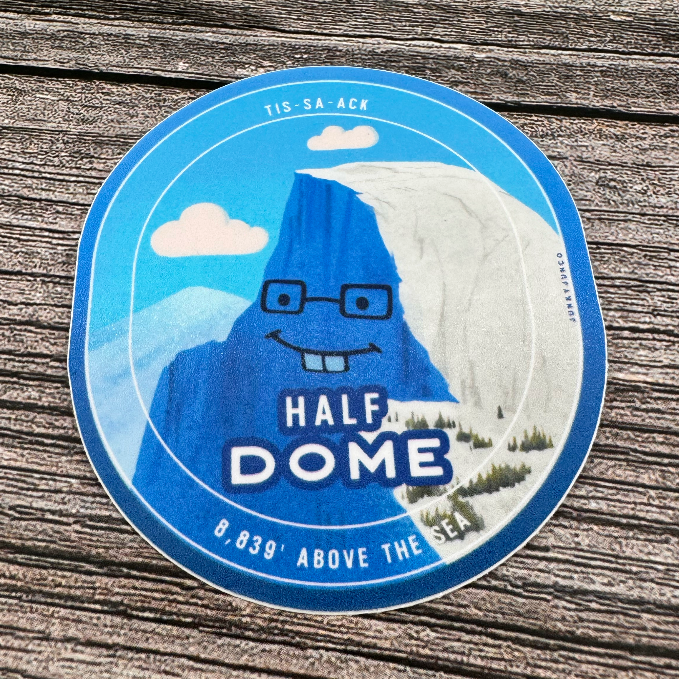 Half Dome Sticker