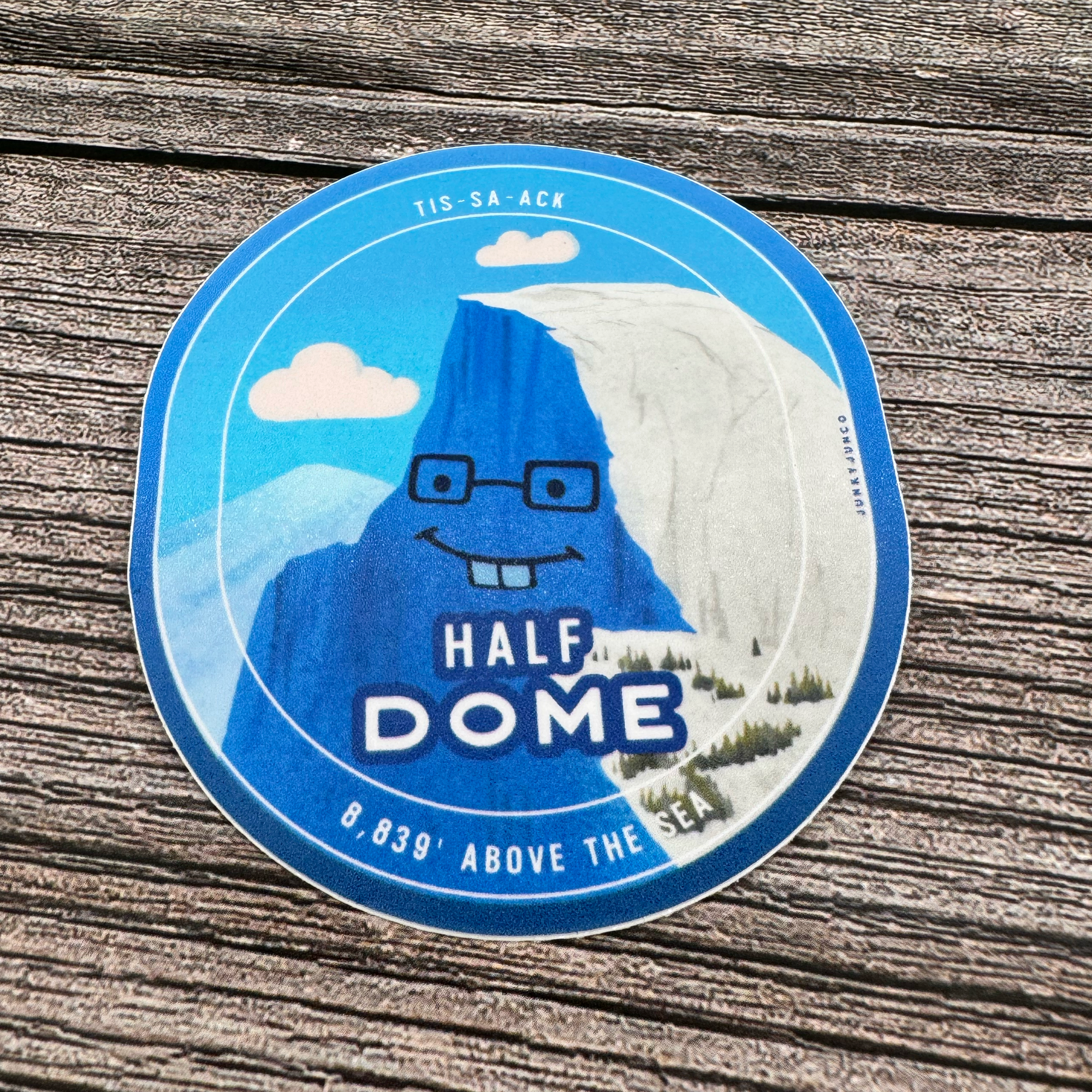 Half Dome Sticker