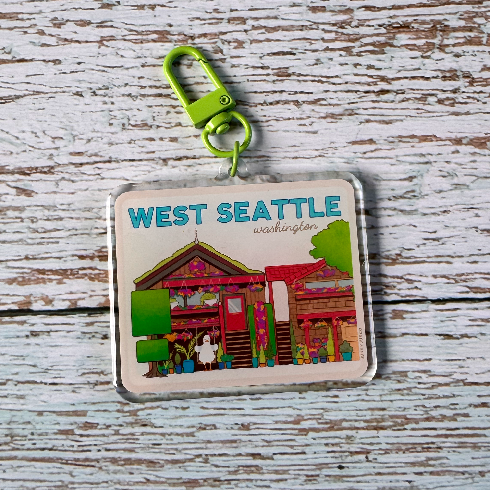 West Seattle Keychain