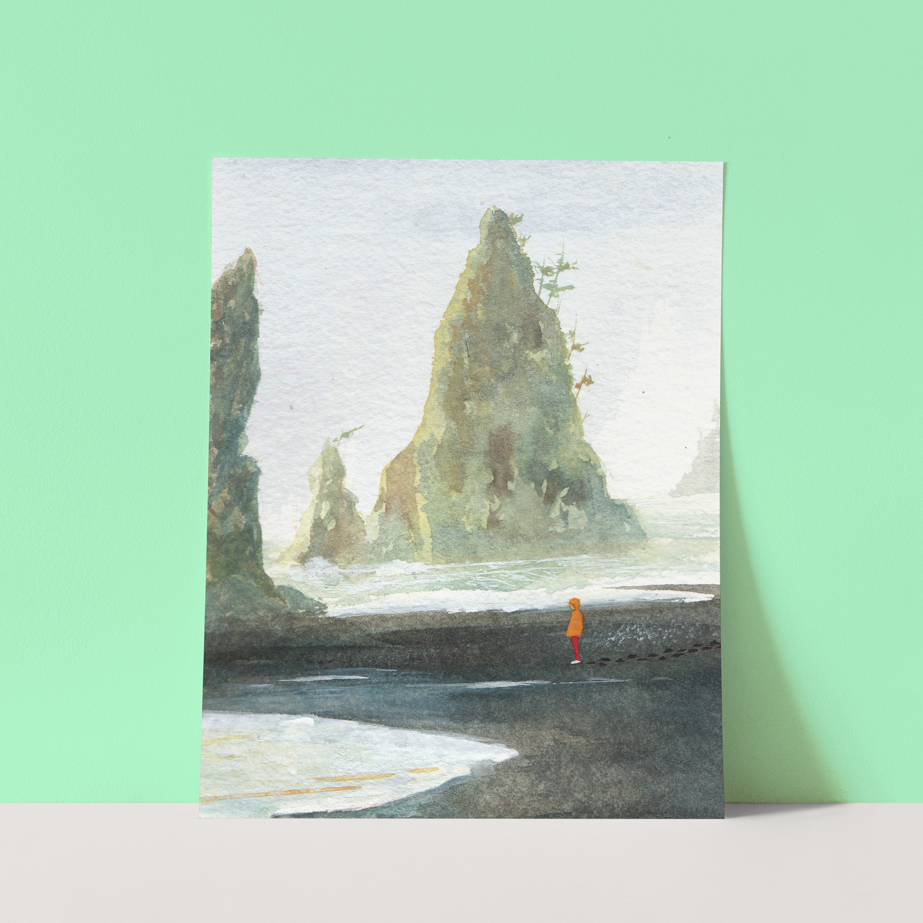 Rialto Beach Art Print