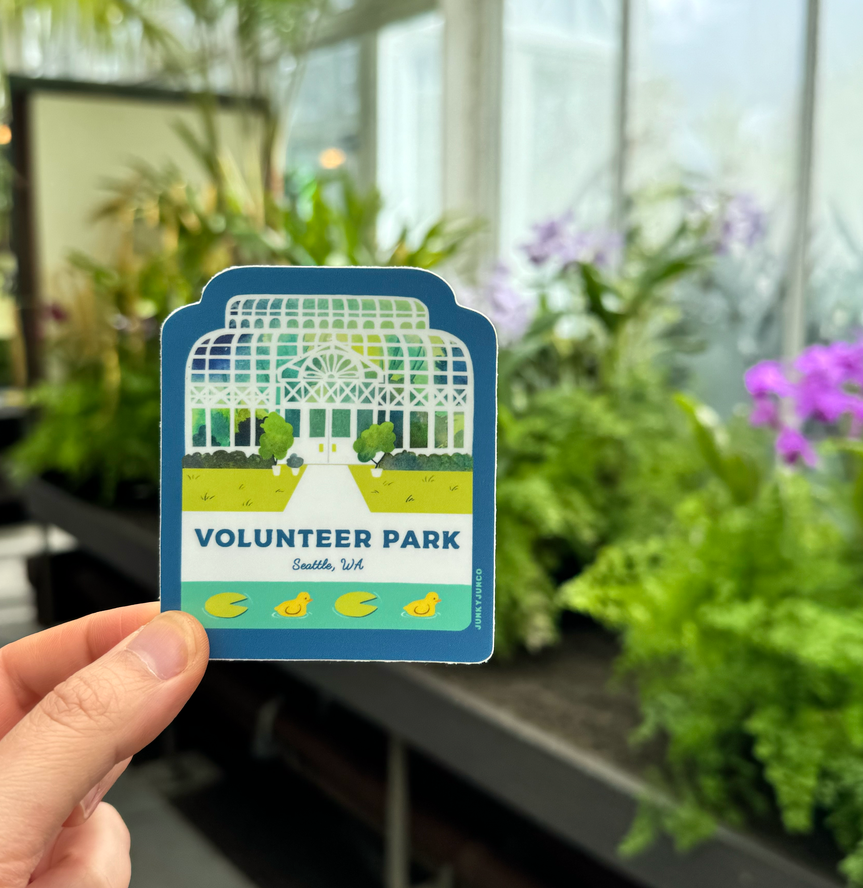 Volunteer Park Sticker