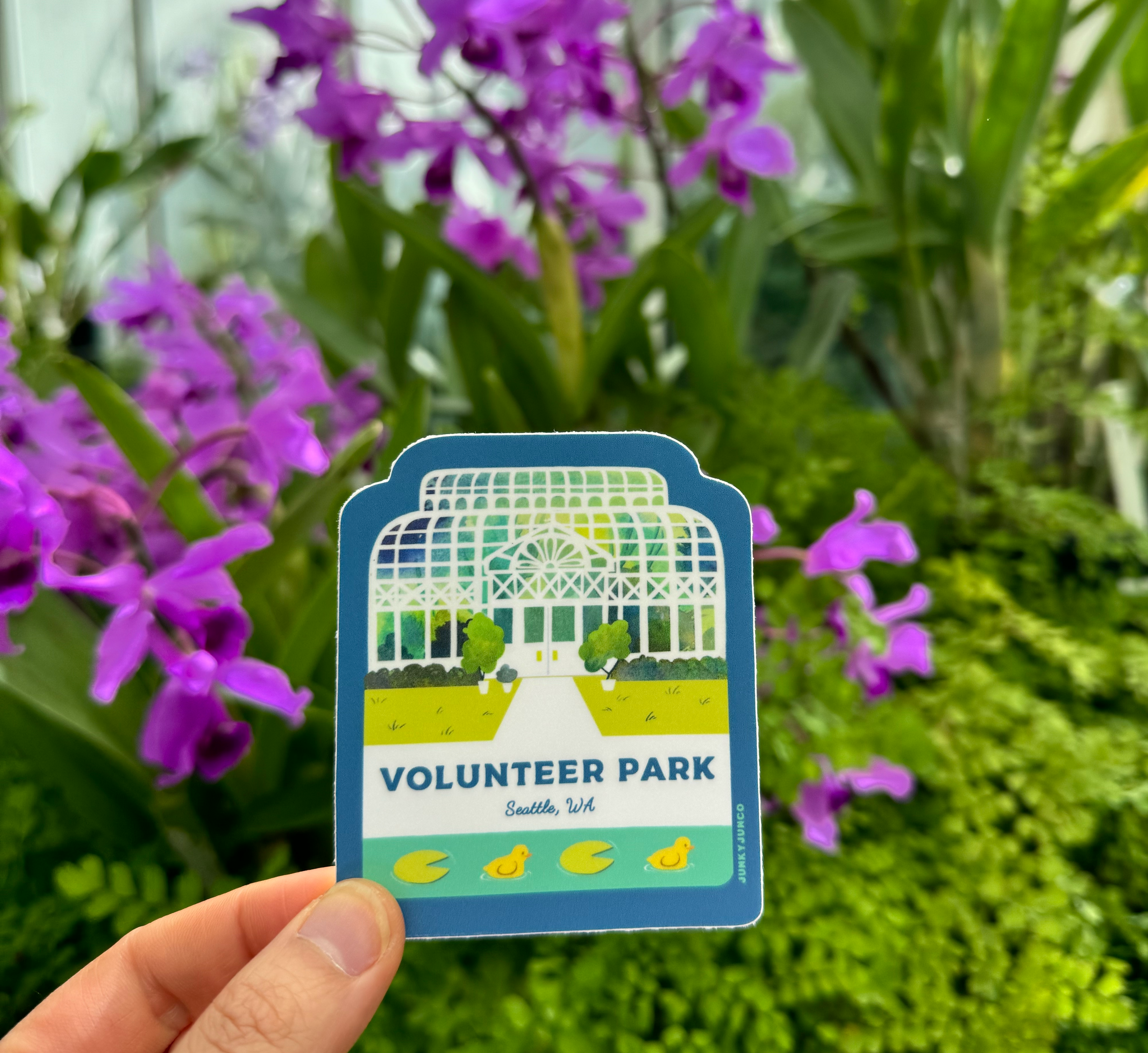 Volunteer Park Sticker
