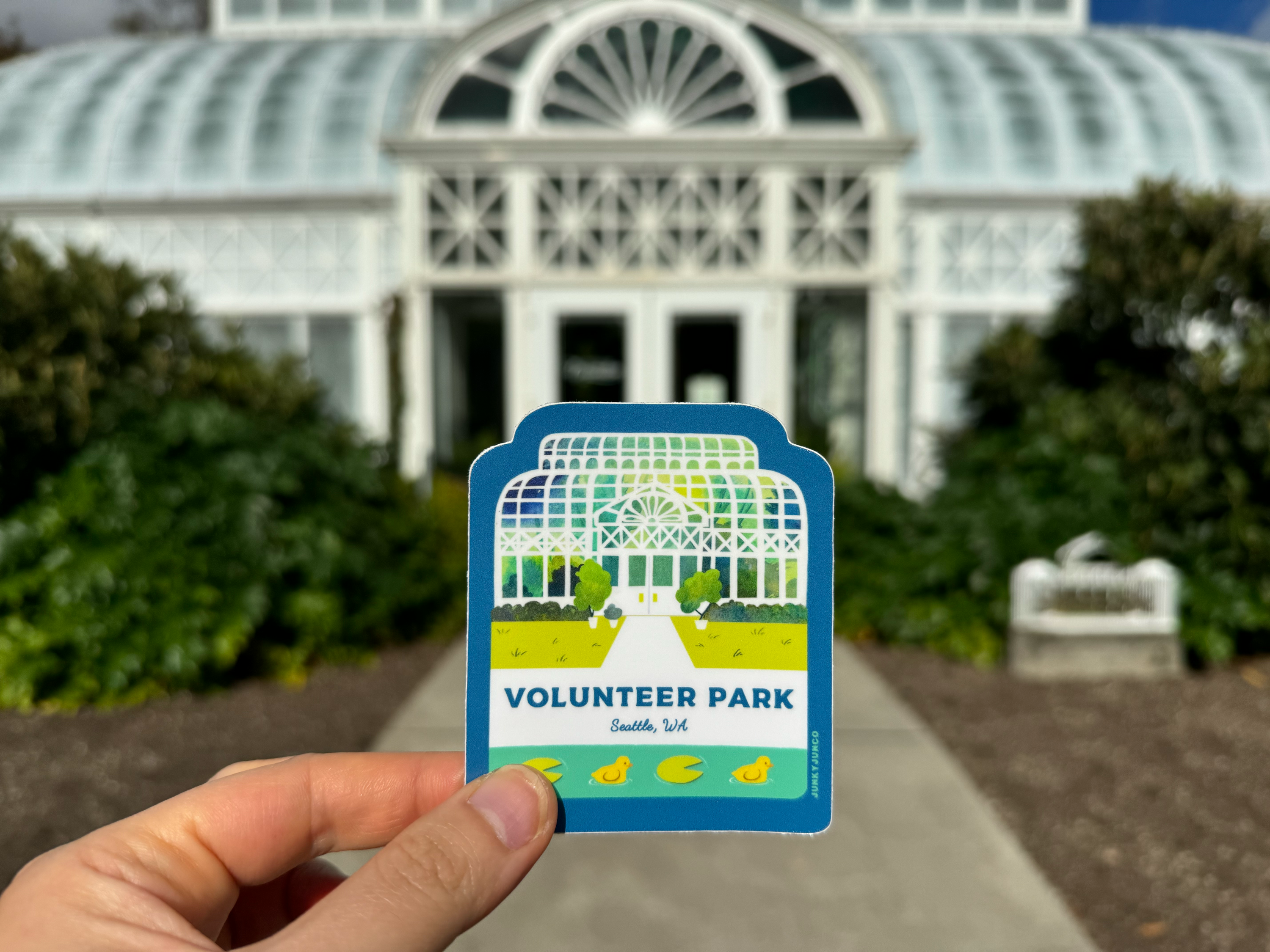 Volunteer Park Sticker