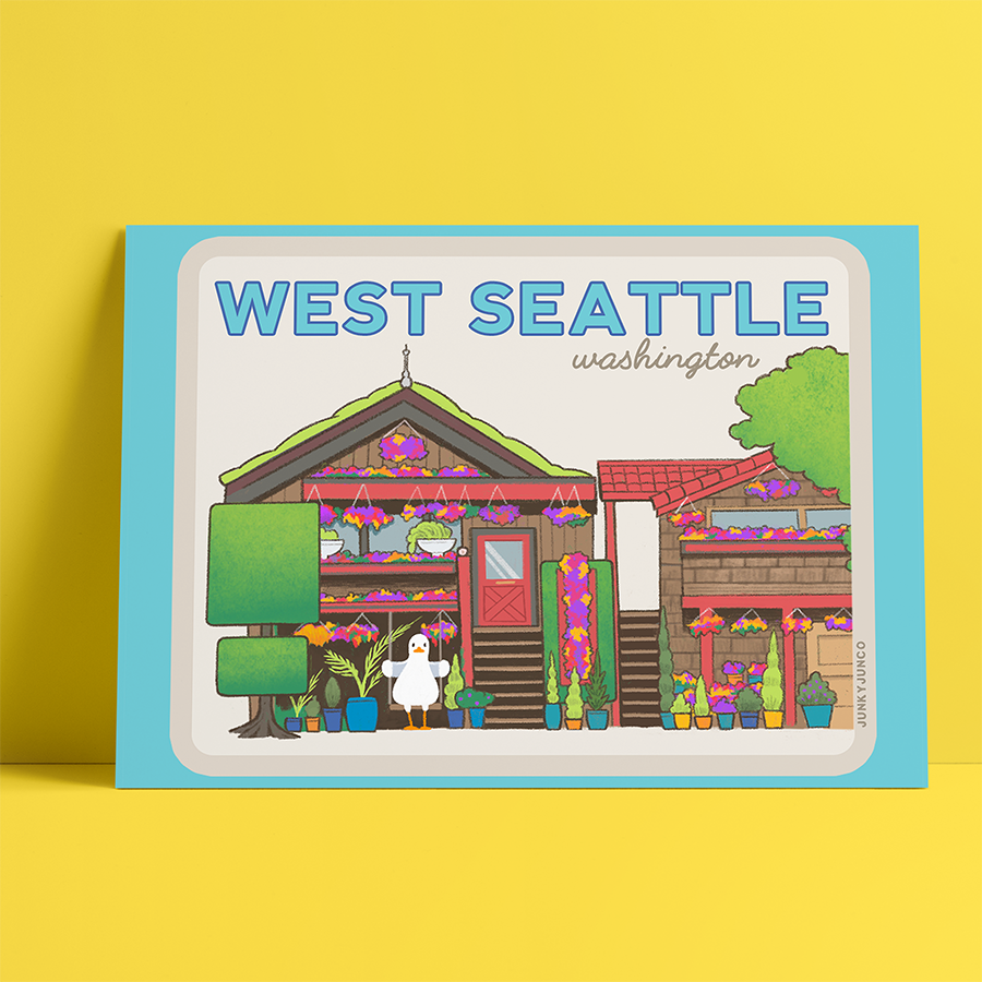 West Seattle Art Print