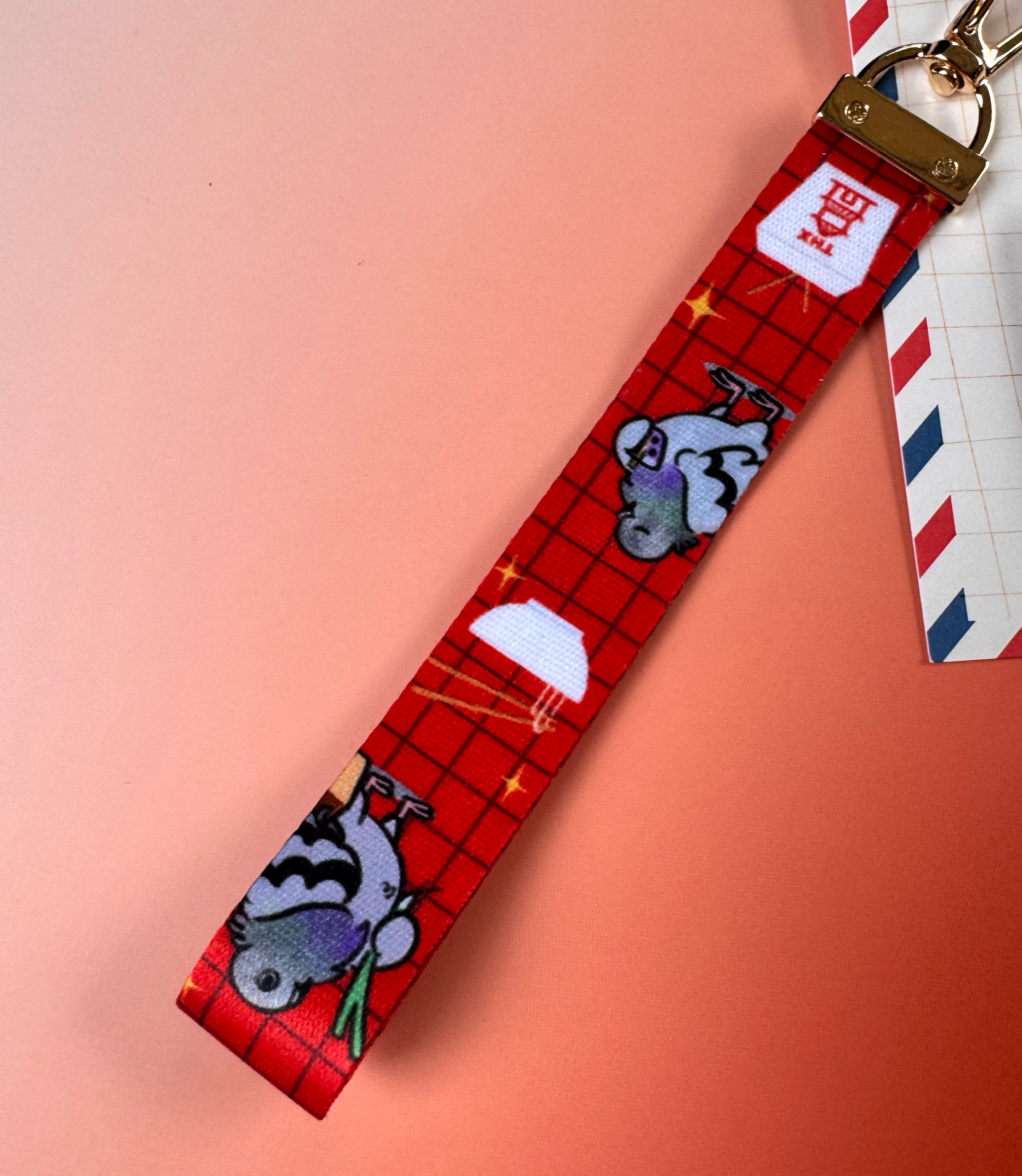 Seattle Chinatown International District Wristlet Keychain