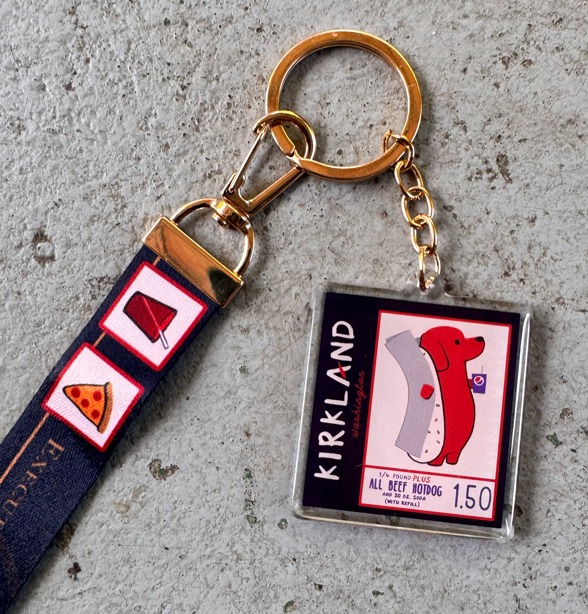 Kirkland Wristlet Keychain