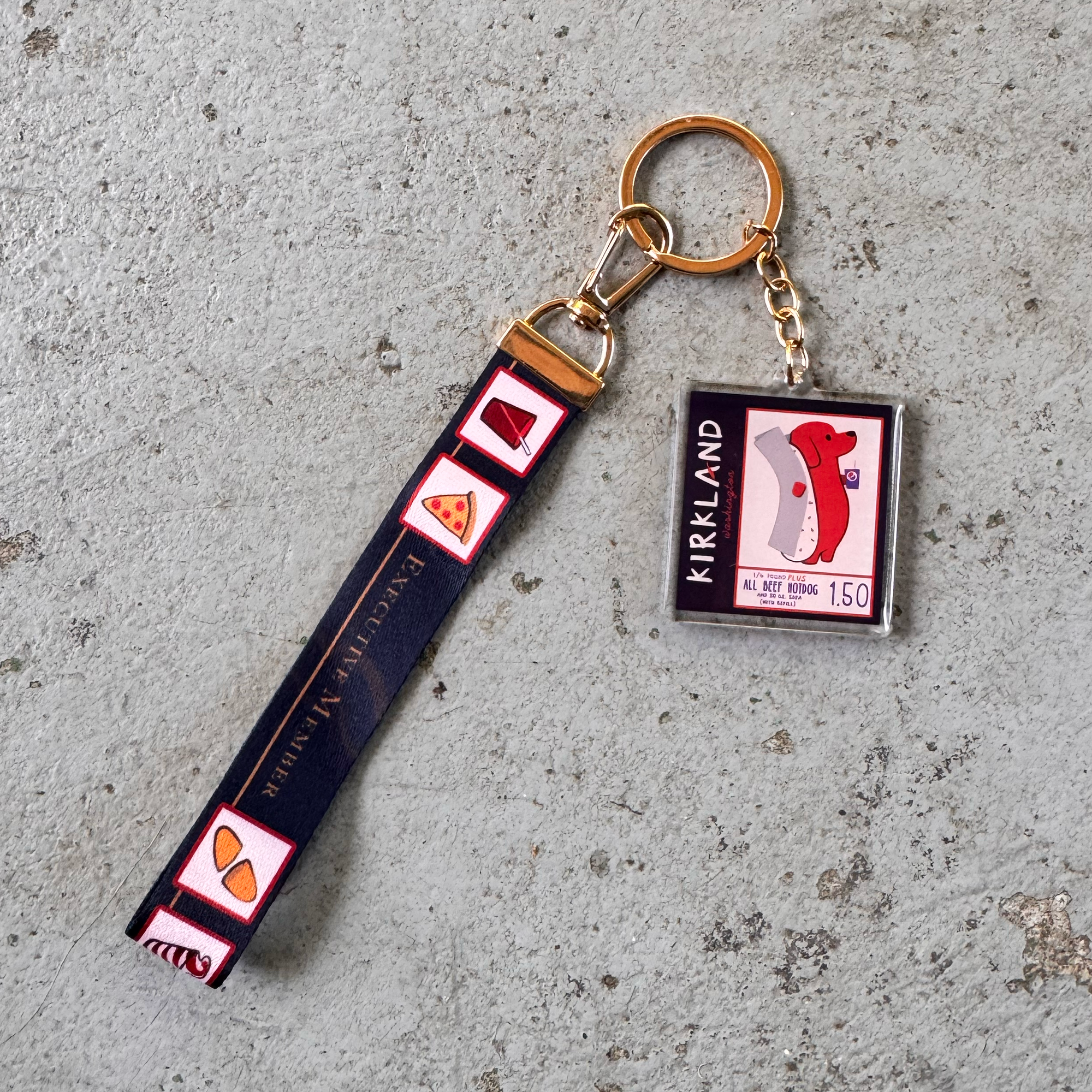 Kirkland Wristlet Keychain