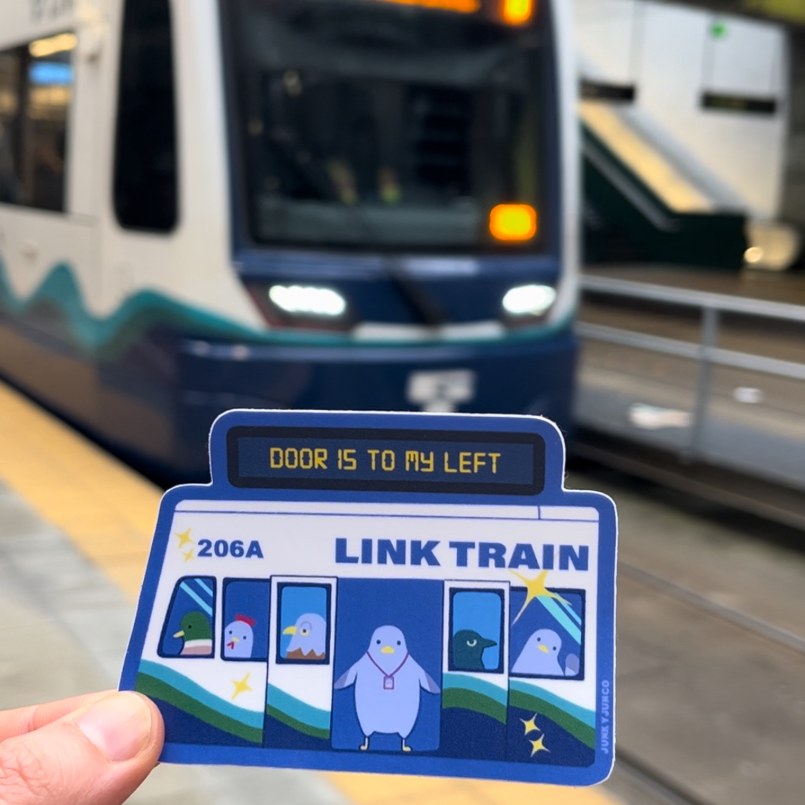LINK Train Sticker