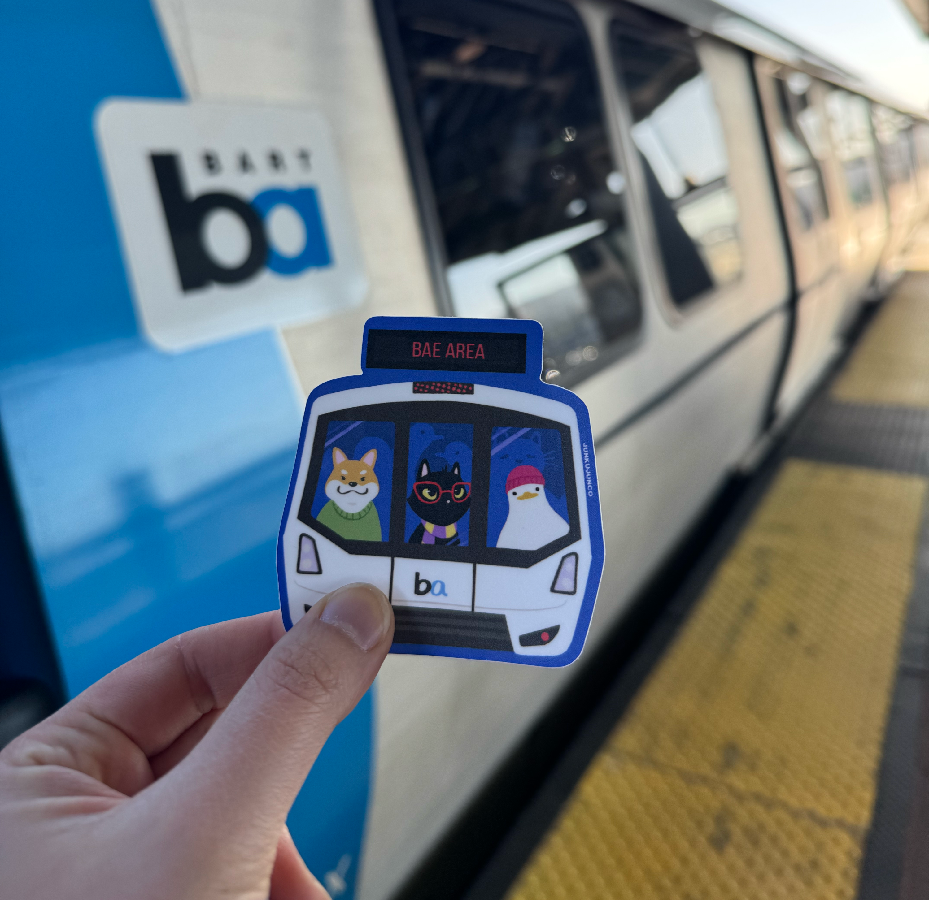 Bay Area Rapid Transit (BART) Sticker