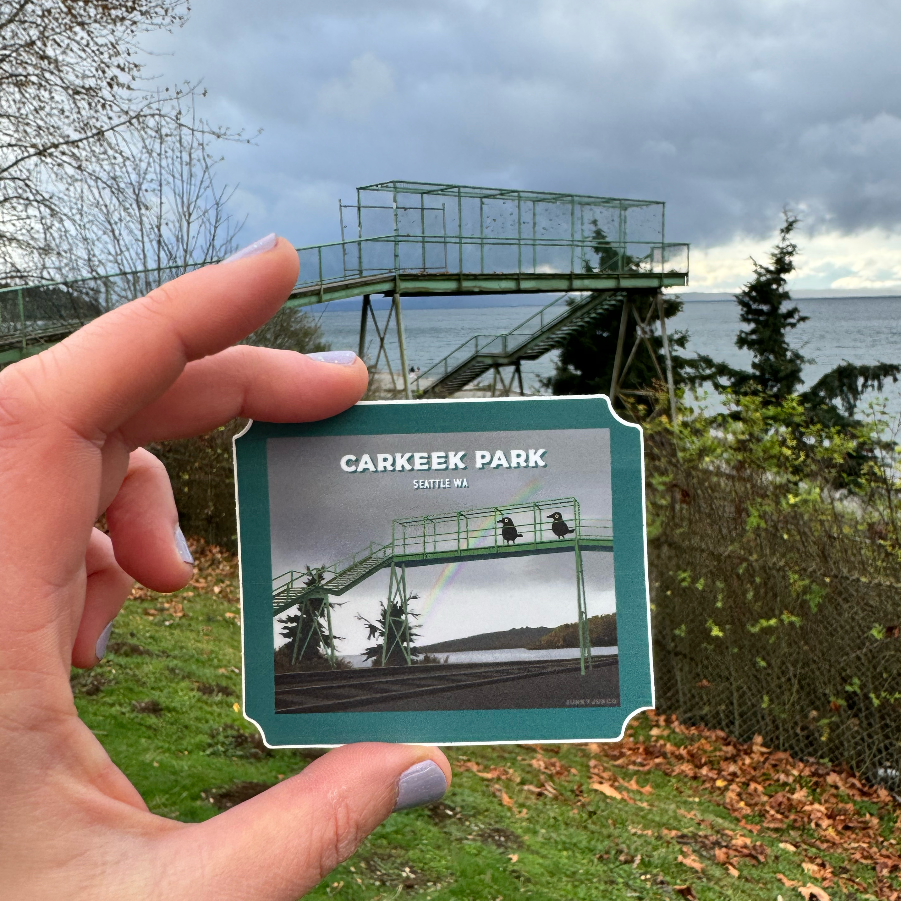 Carkeek Park Sticker