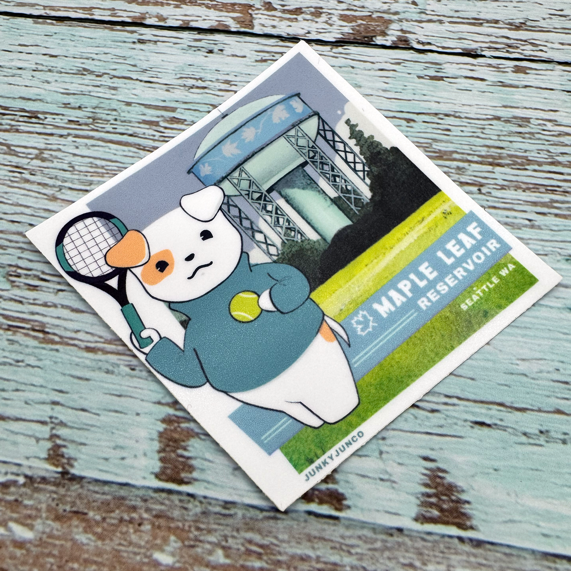 Maple Leaf Reservoir Sticker