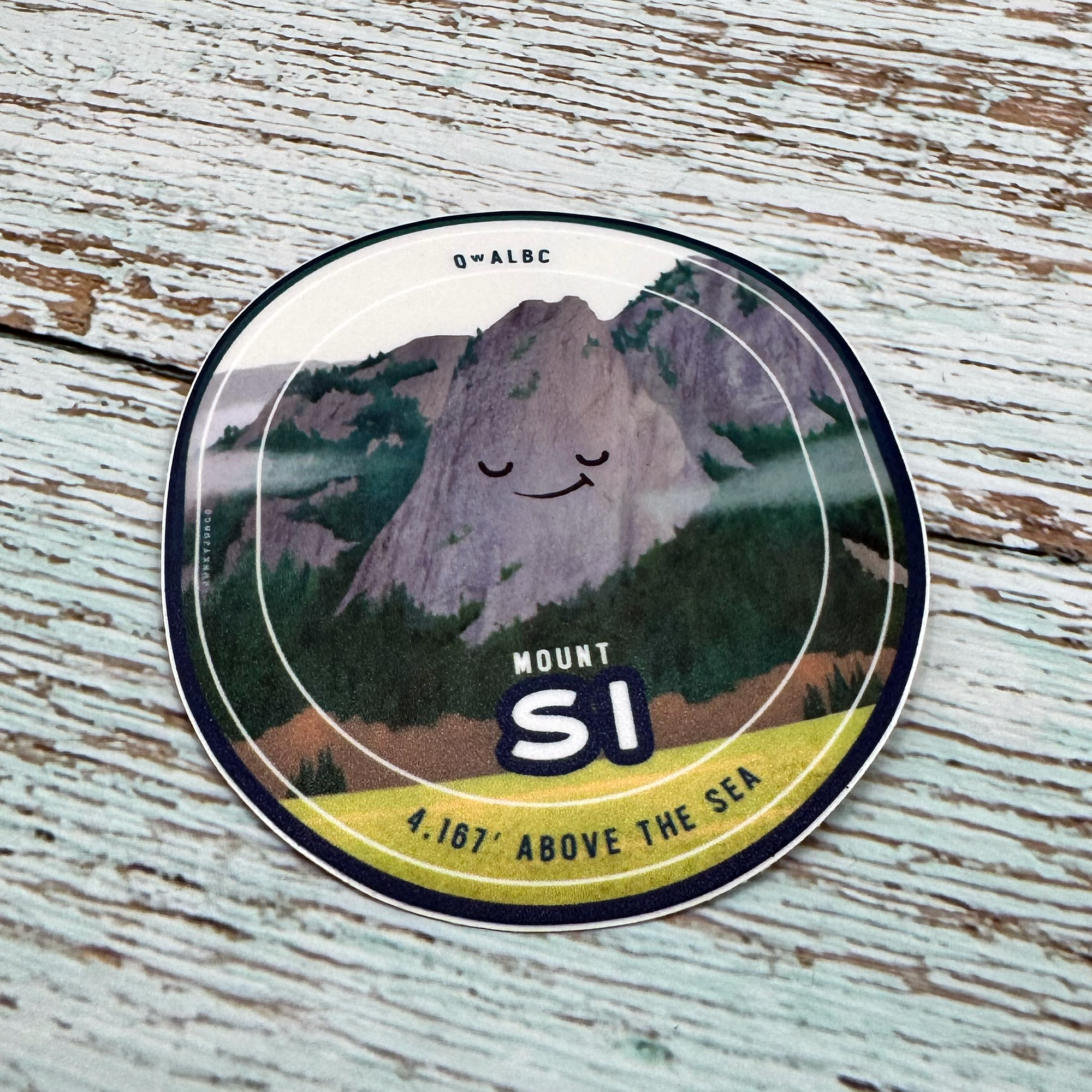 Mount Si Sticker