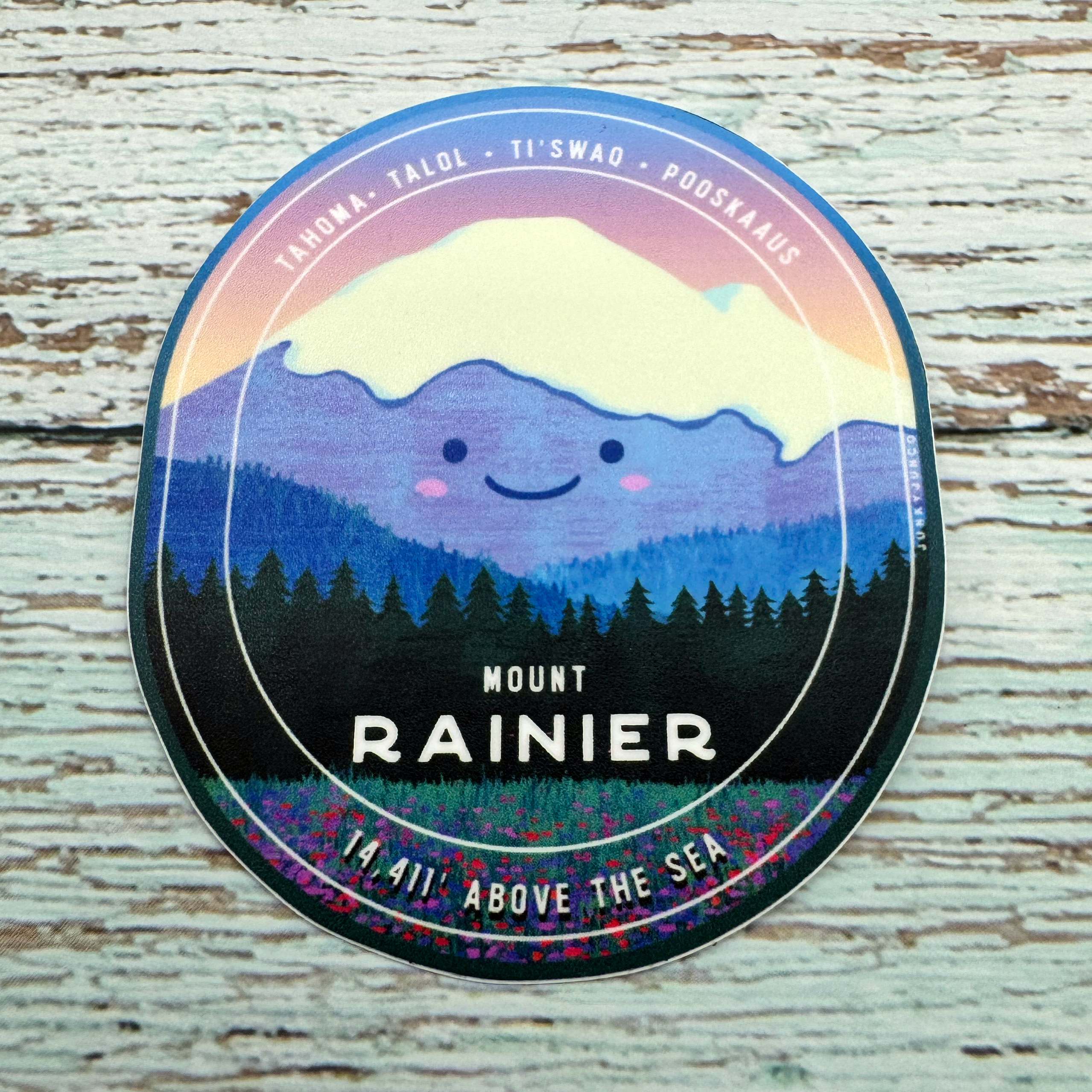 Mount Rainier Sticker
