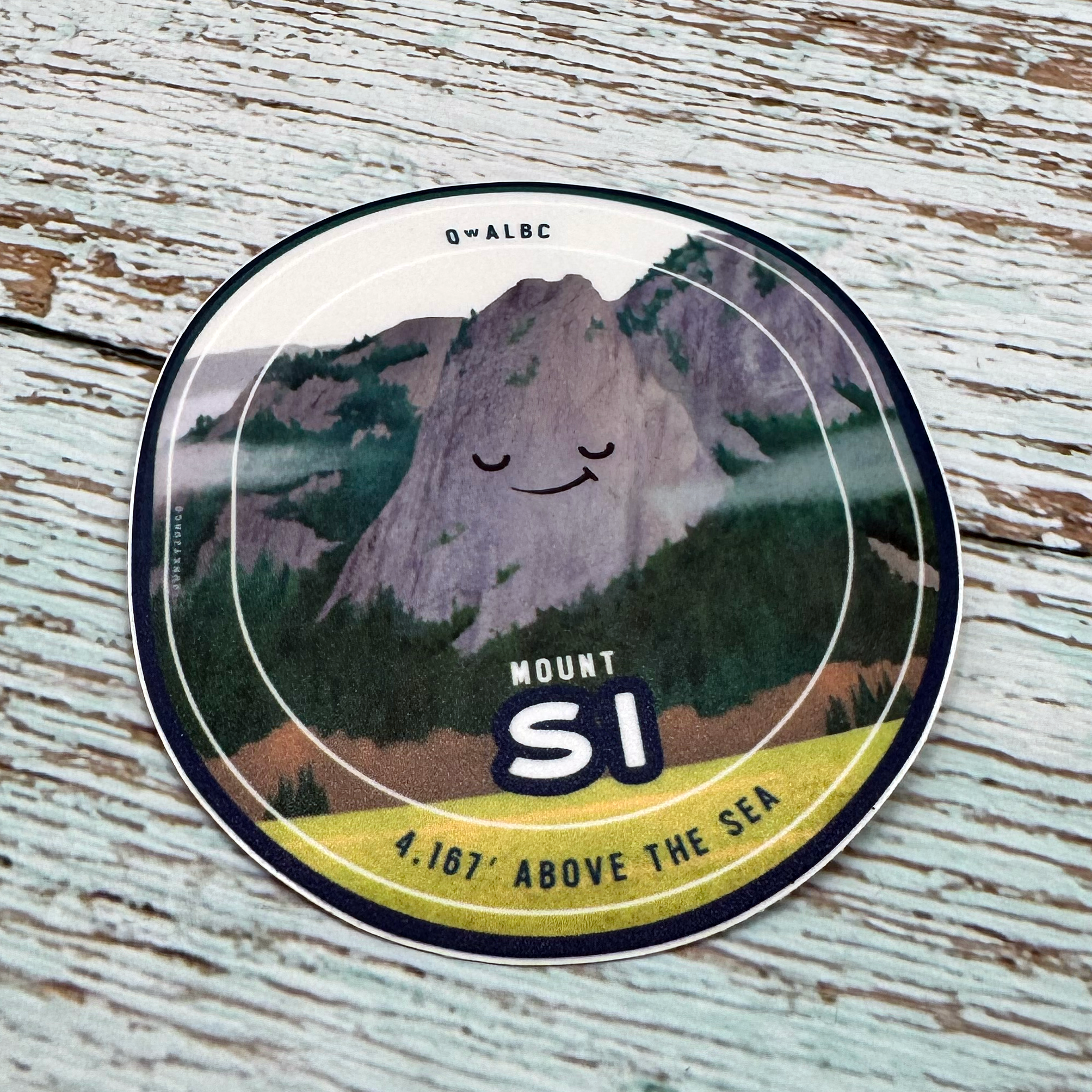 Mount Si Sticker