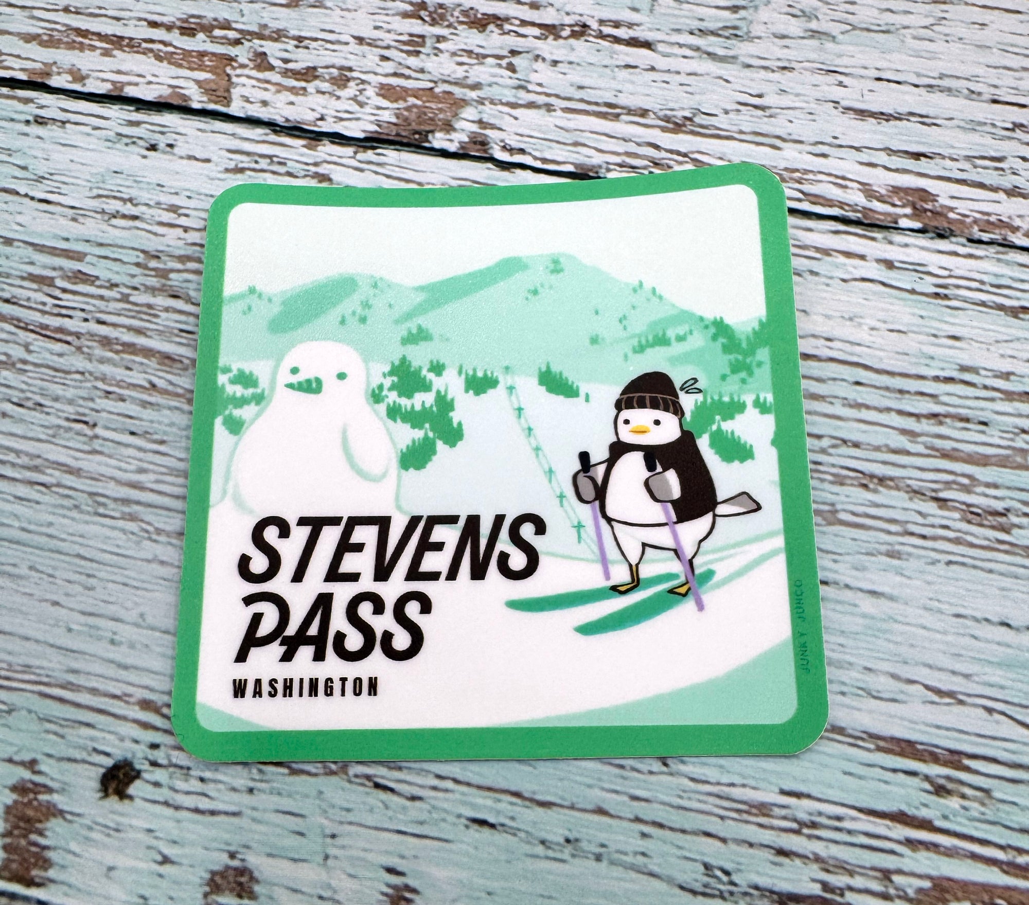 Stevens Pass Sticker
