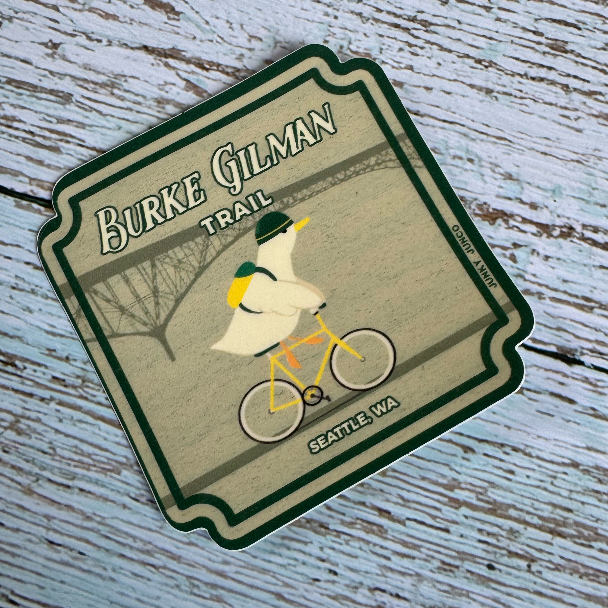 Burke Gilman Trail Sticker