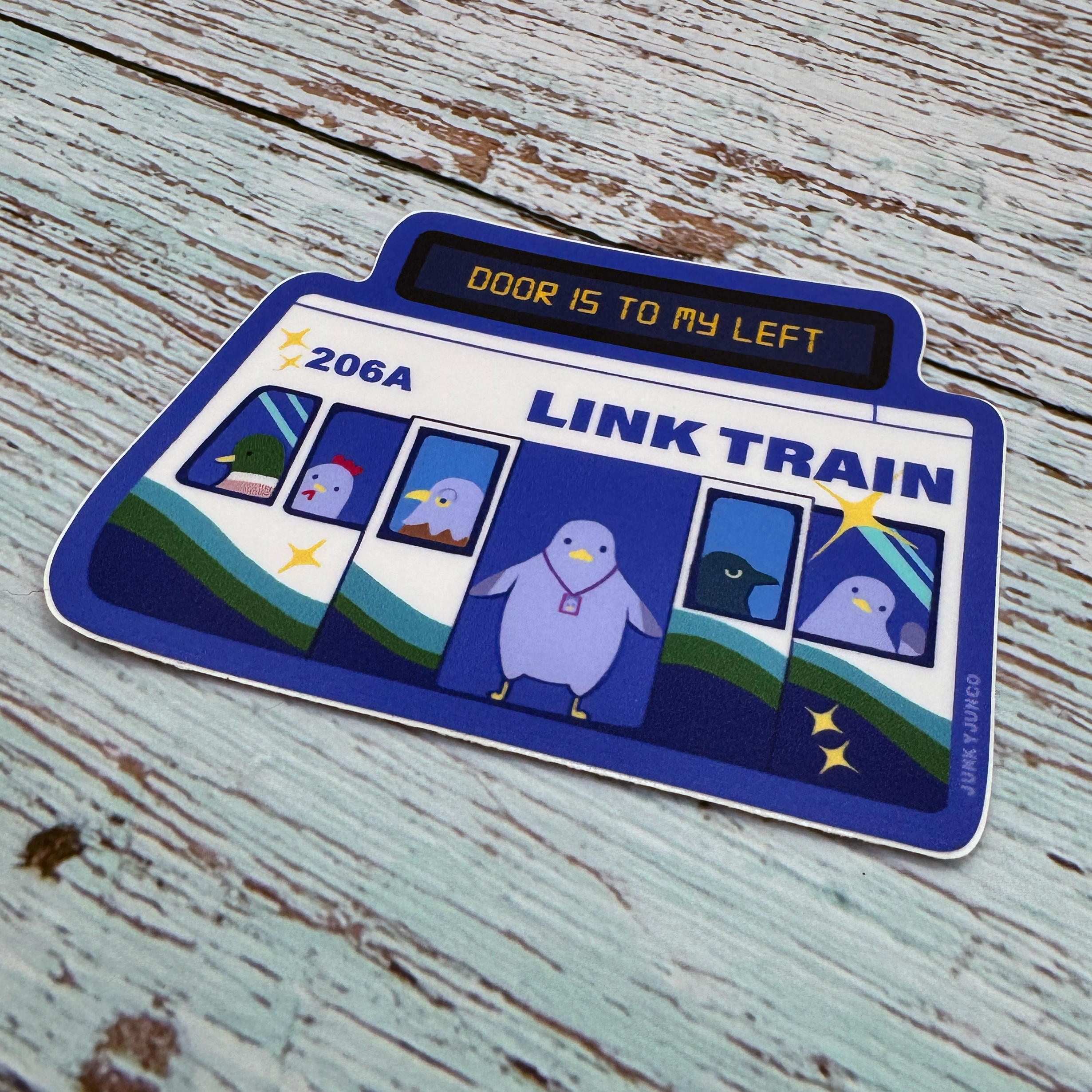 LINK Train Sticker