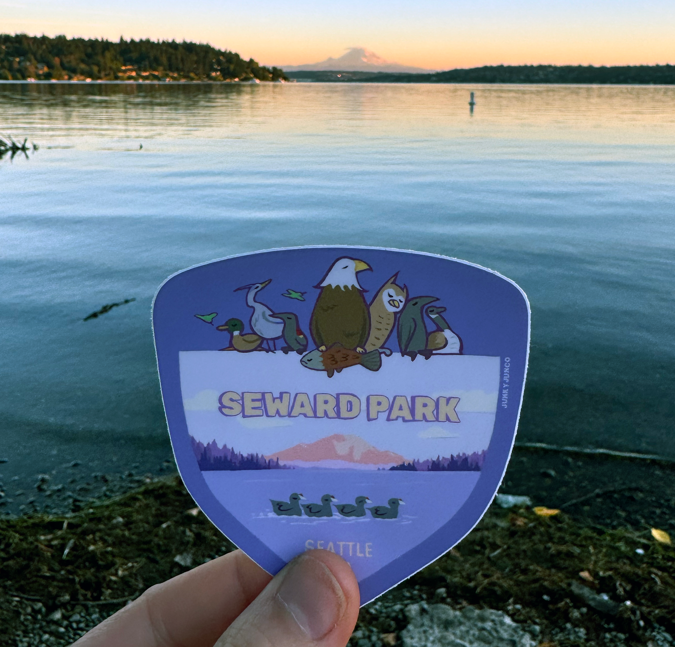 Seward Park Sticker