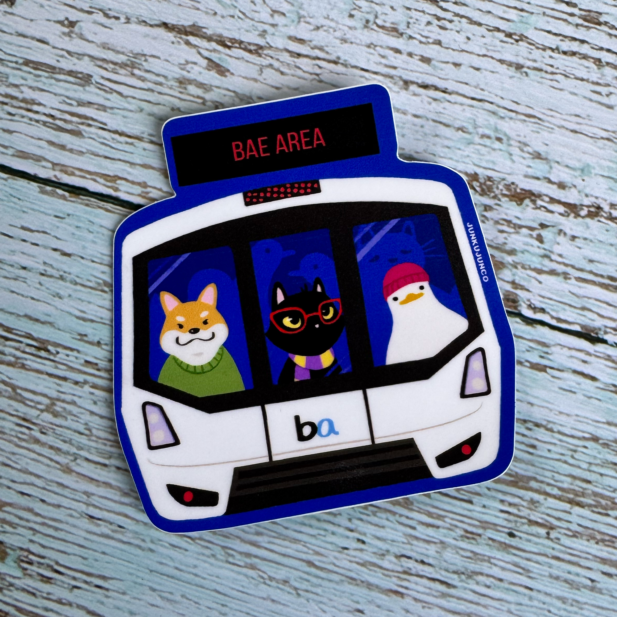 Bay Area Rapid Transit (BART) Sticker
