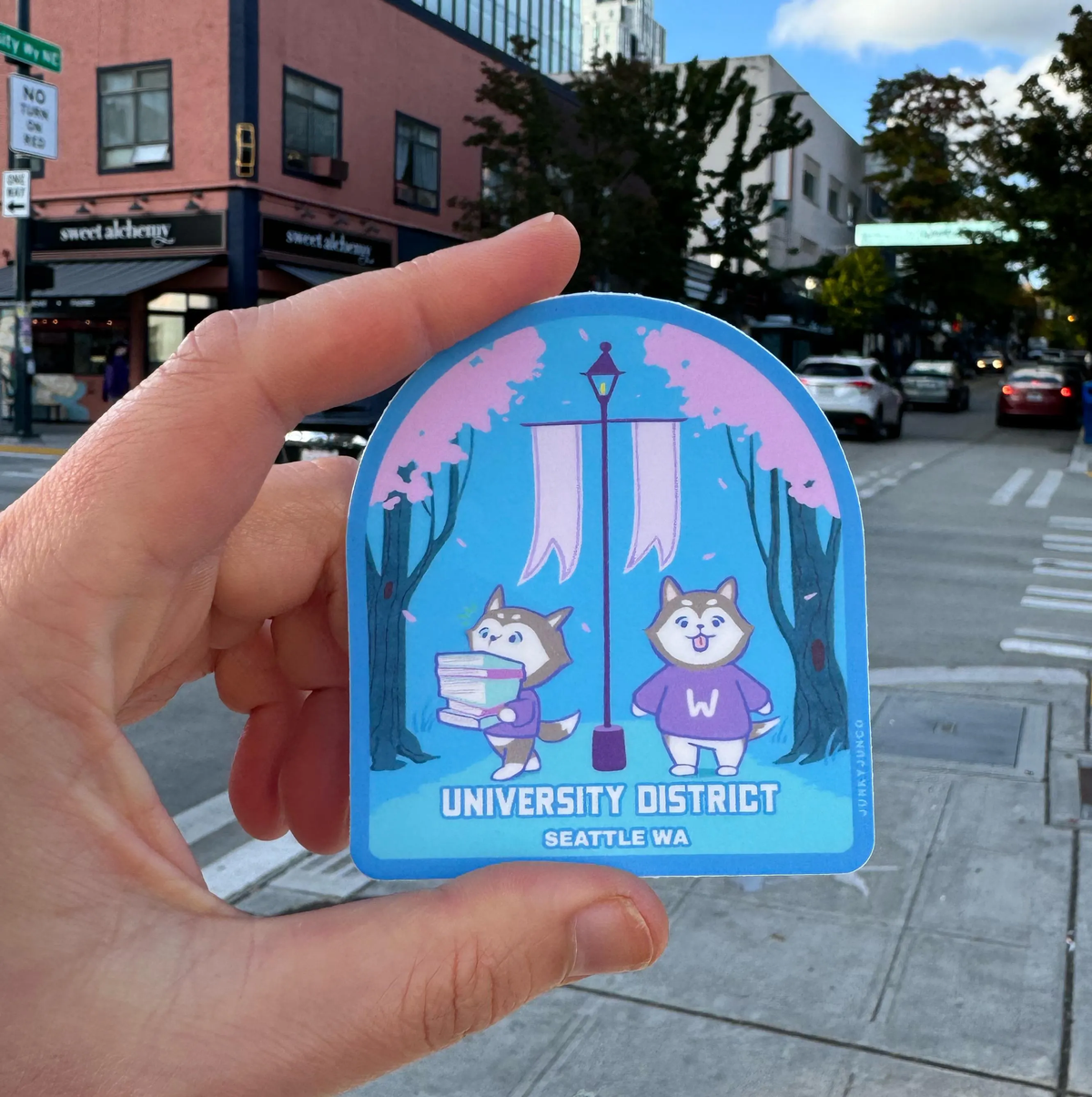 University District Sticker