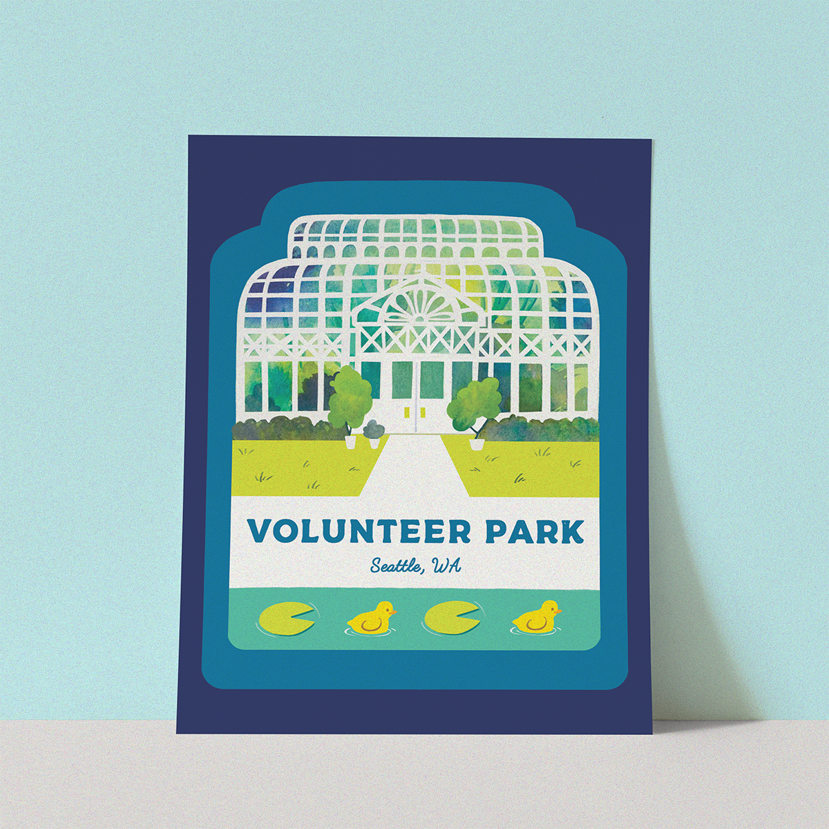 Volunteer Park (Seattle) Art Print