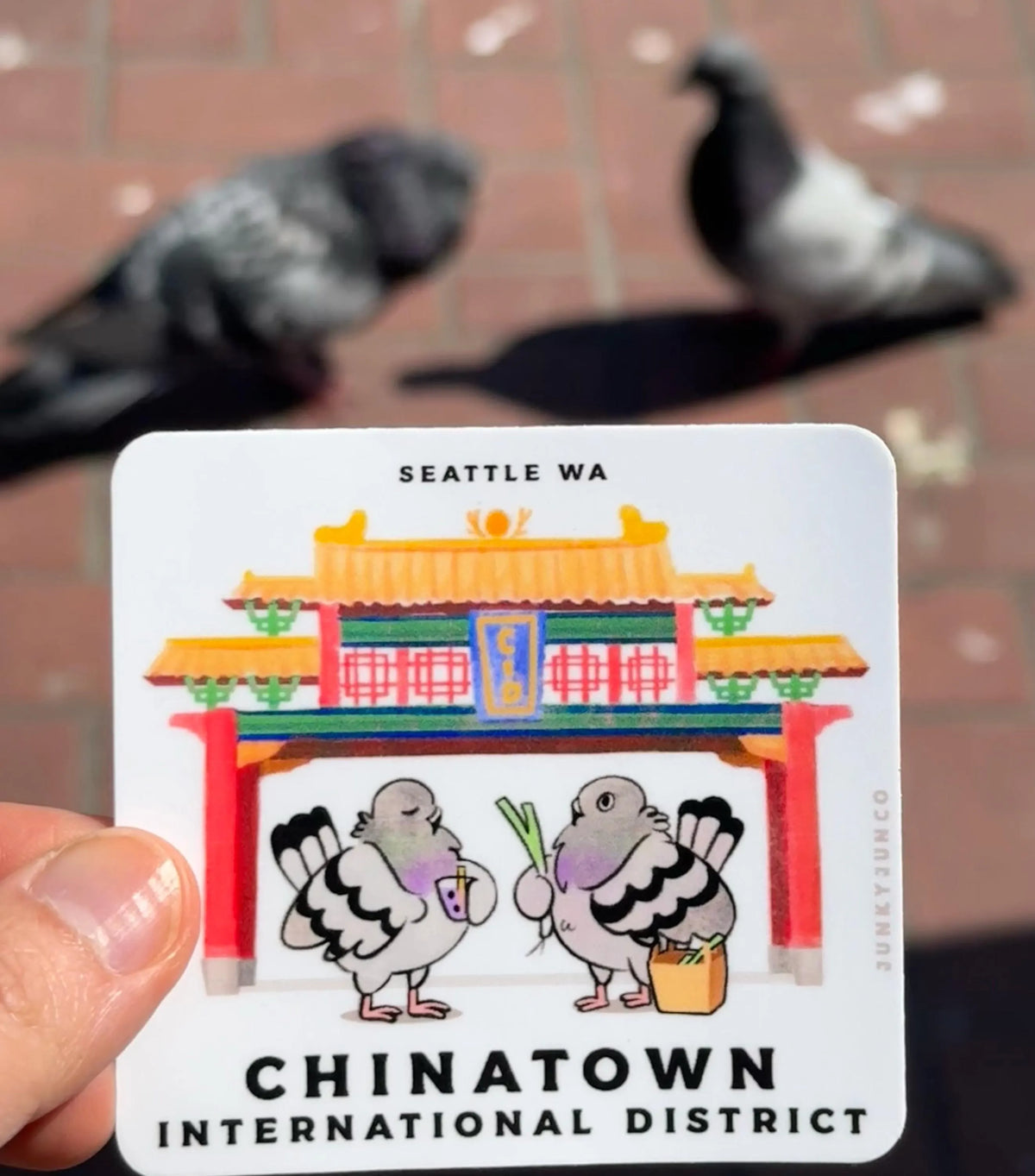 Chinatown-International District Sticker